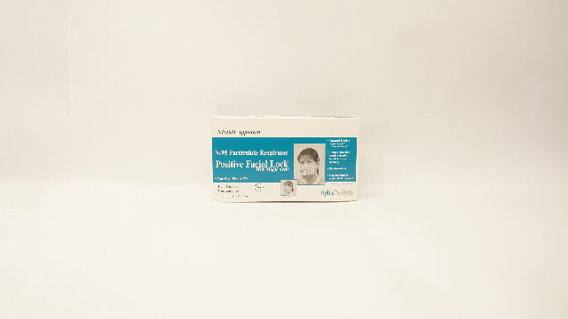 AlphaProTech N.695 Particulate Respirator N-95, Size Universal - Box of 35