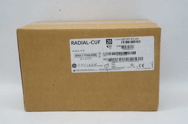 GE SFT-F1-2A Radial-Cuf Critikon Blood Pressure Cuffs 26-36cm - Case of 20