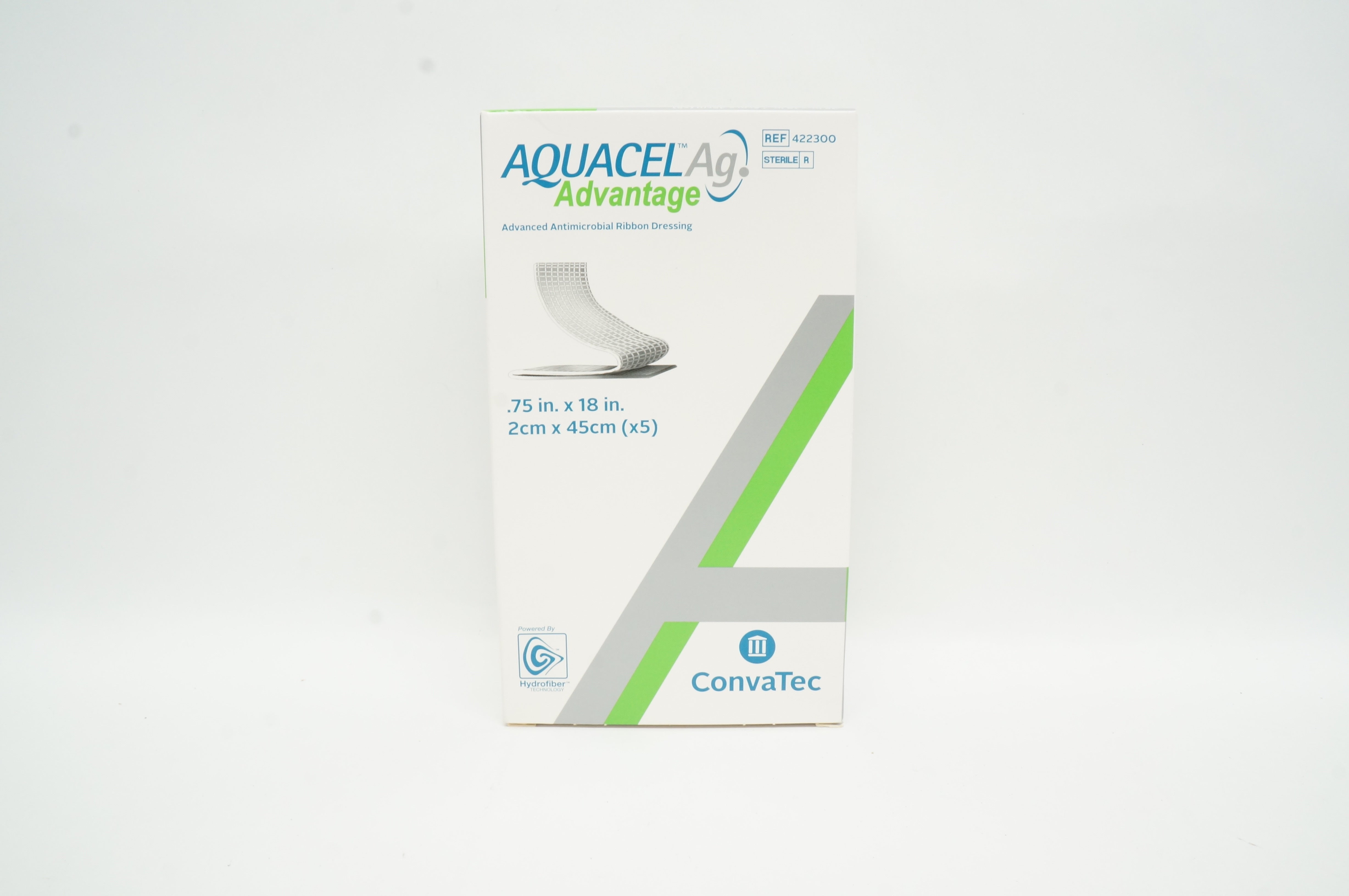 ConvaTec 422300 Aquacel Ag Advanced Antimicrobial Ribbon Dressing - Box of 5 (x)