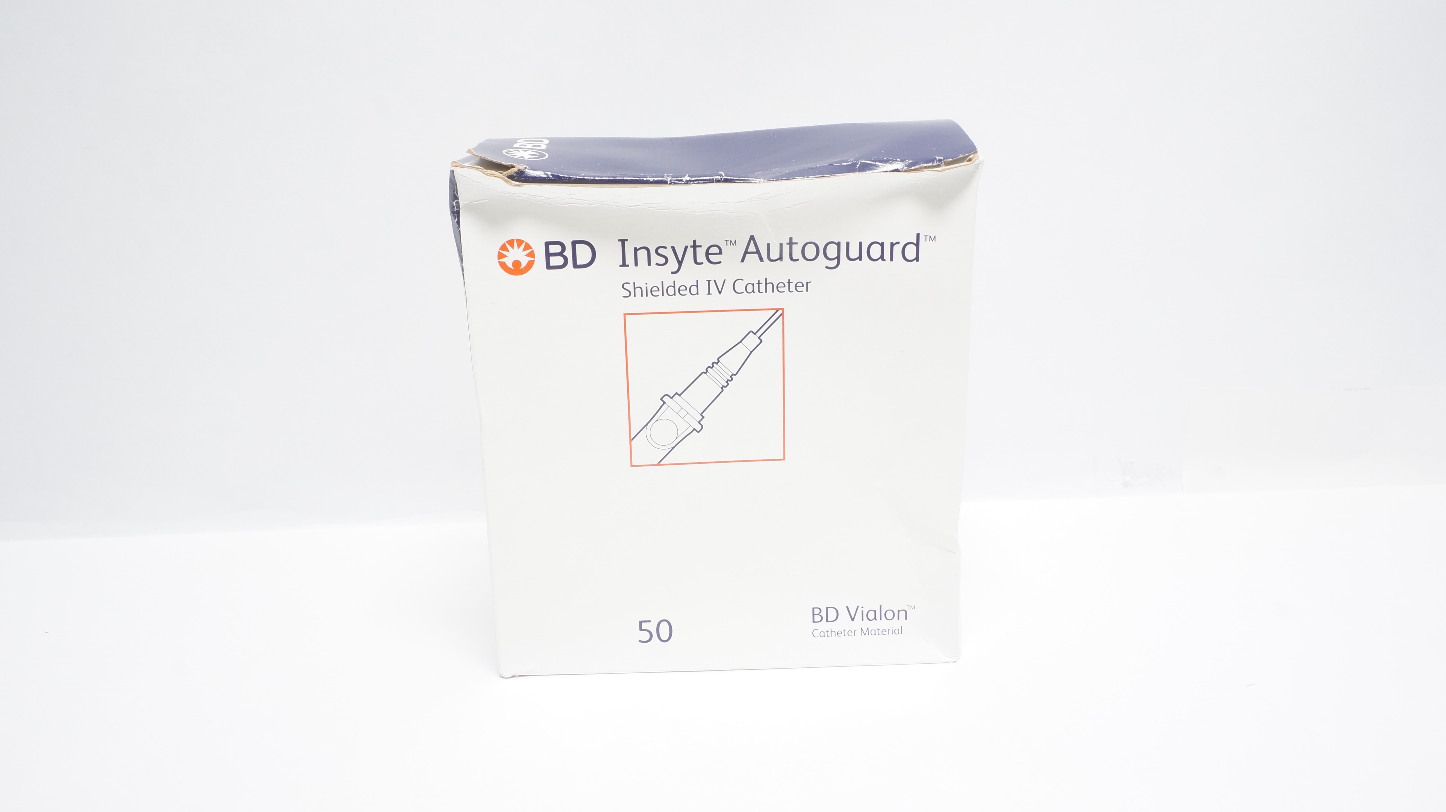 BD 381434 BD Insyte Autoguard Shielded IV Cath. 20Ga x 1.16inch  - Box of 40