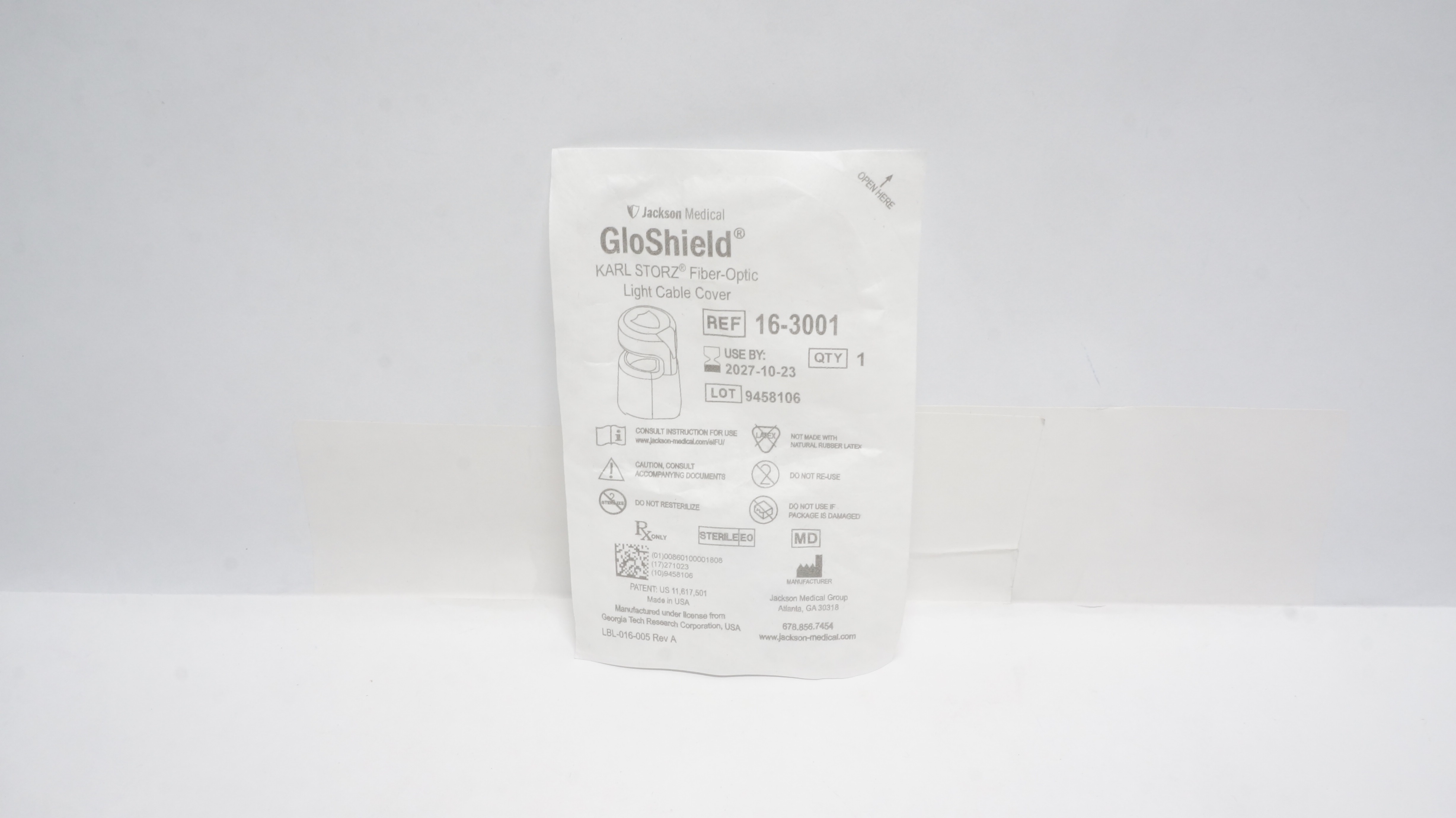 Jackson Medical 16-3001 GloShield Fiber-Optic Light Cable Cover