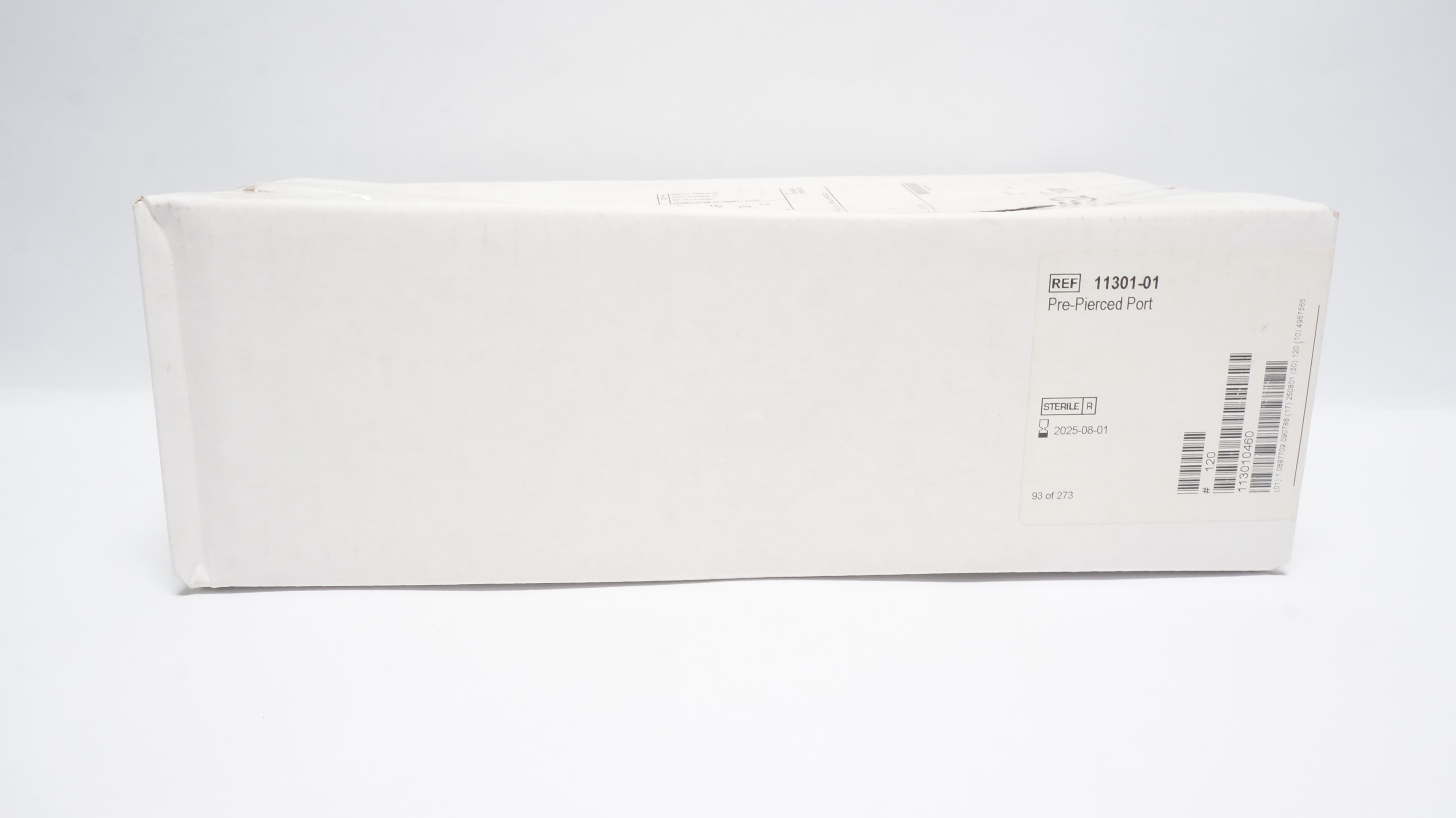 ICU Medical 11301-01 Pre-Pierced Port - Box of 120 (x)