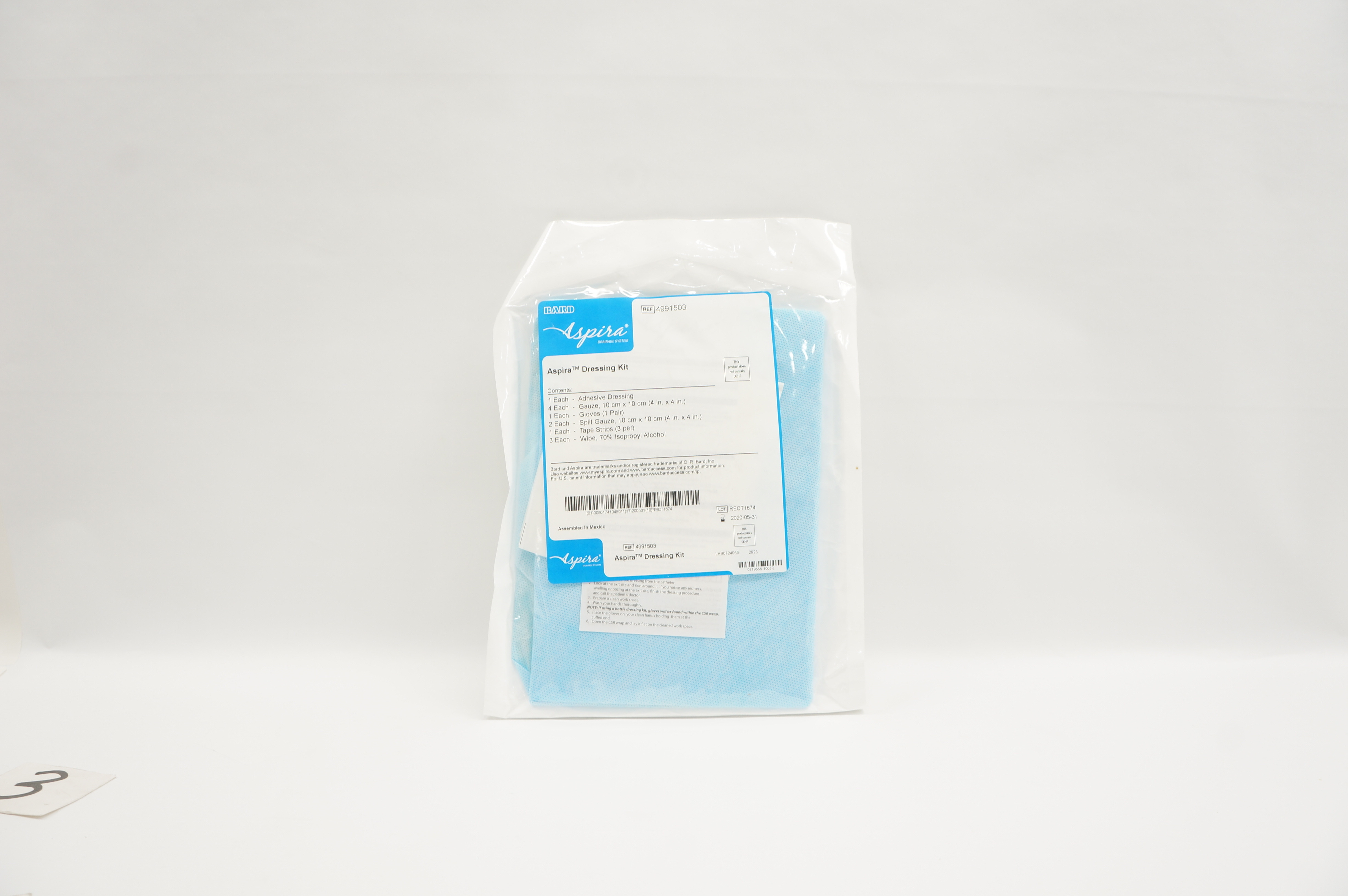 Bard 4991503 Aspira Drainage System Dressing Kit (x)