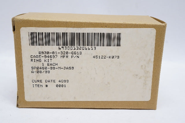 Ring Kit, NSN 6930013206613 - Box of 2