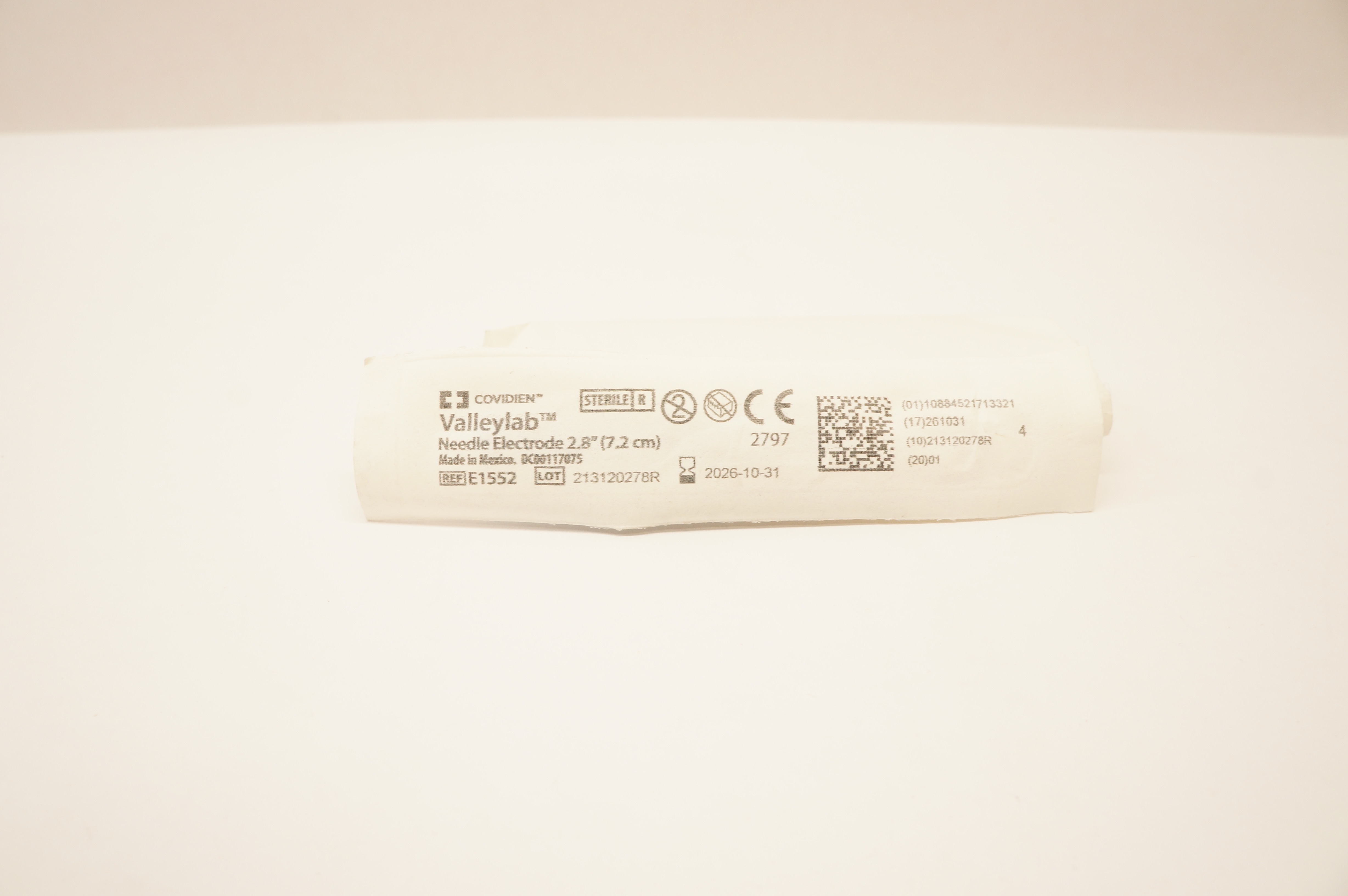 Covidien E1552 Valleylab Ndle Electrode 2.8inch