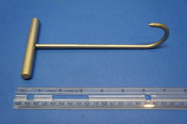 Aesculap XH534 Bone Hook XH 7" Length 1.75"