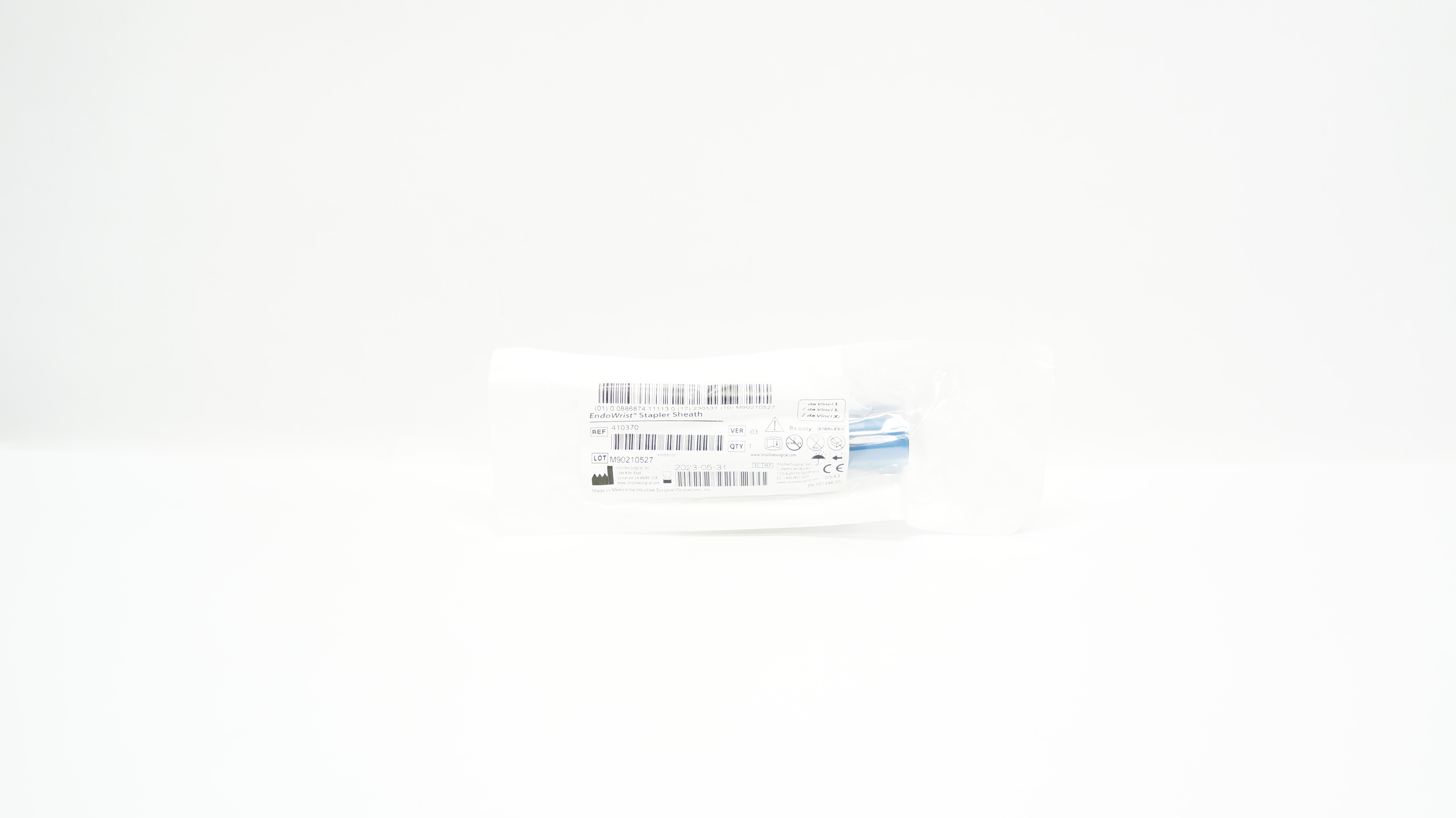 Intuitive Surgical 410370 da Vinci Si da vinci Xi EndoWrist Stapler Sheath (x)
