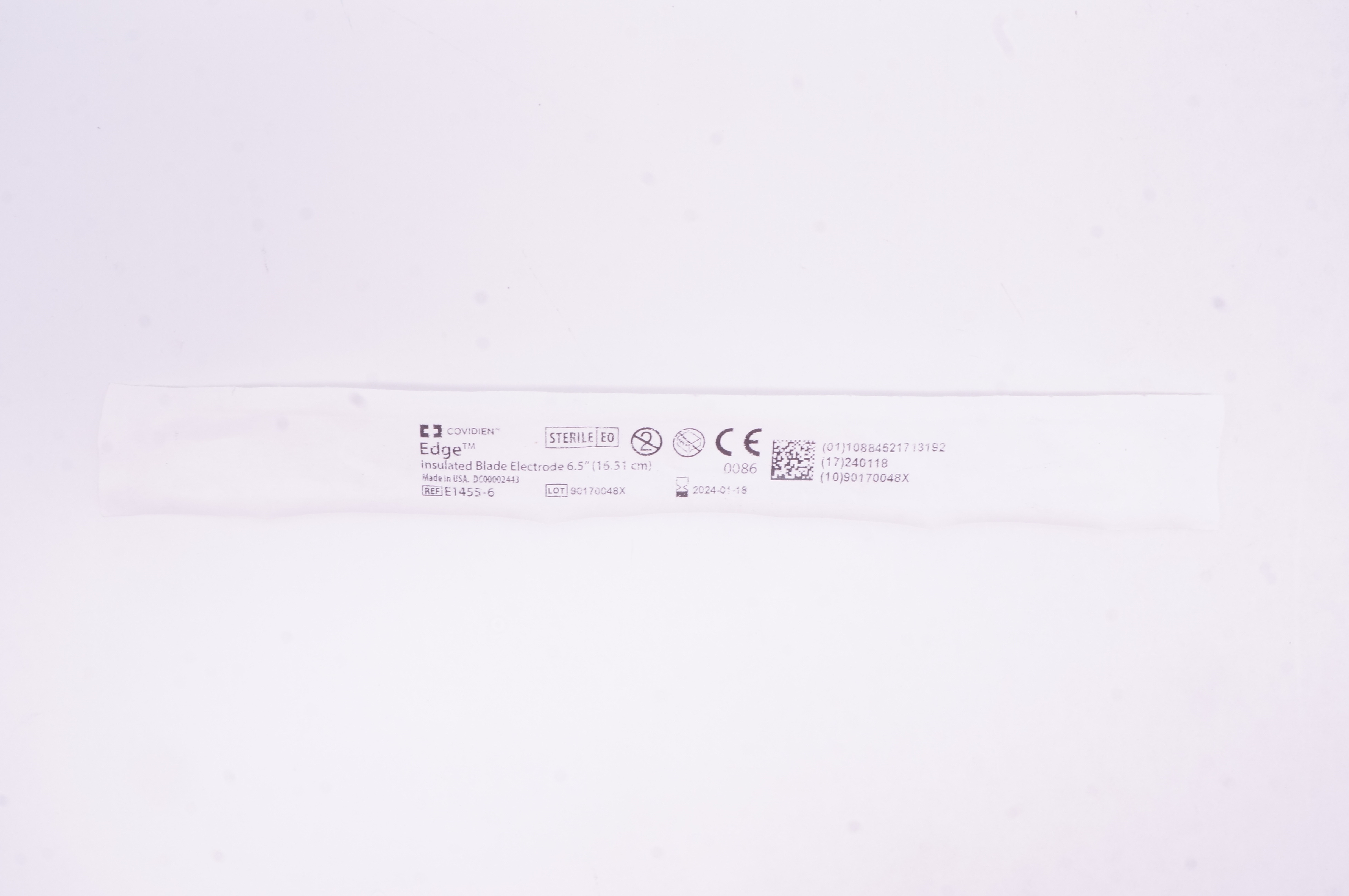 Covidien E1455-6 Edge Insulated Blade Electrode 6.5inch