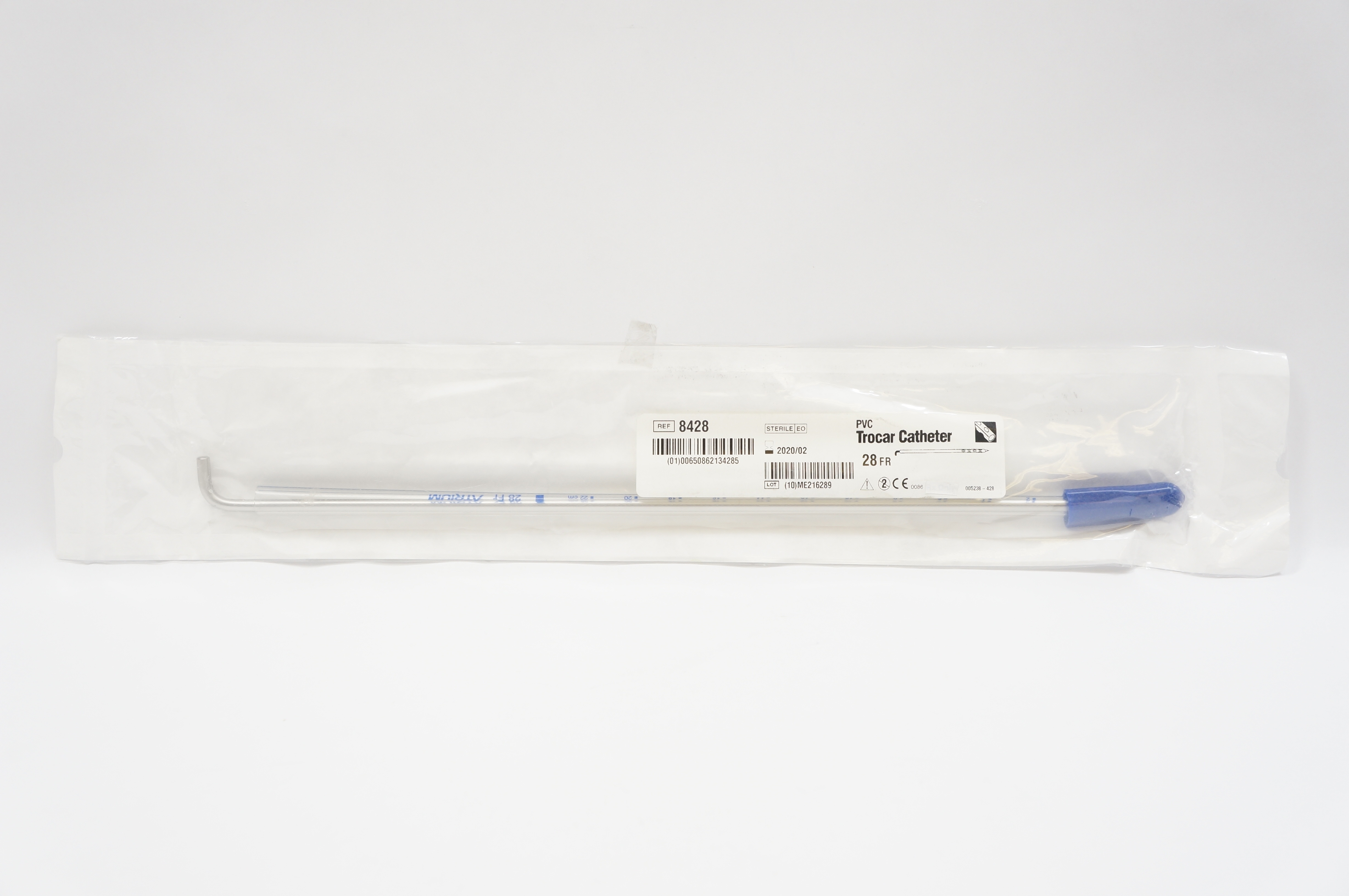 Atrium 8428 PVC Trocar Cath. 28Fr. (x)