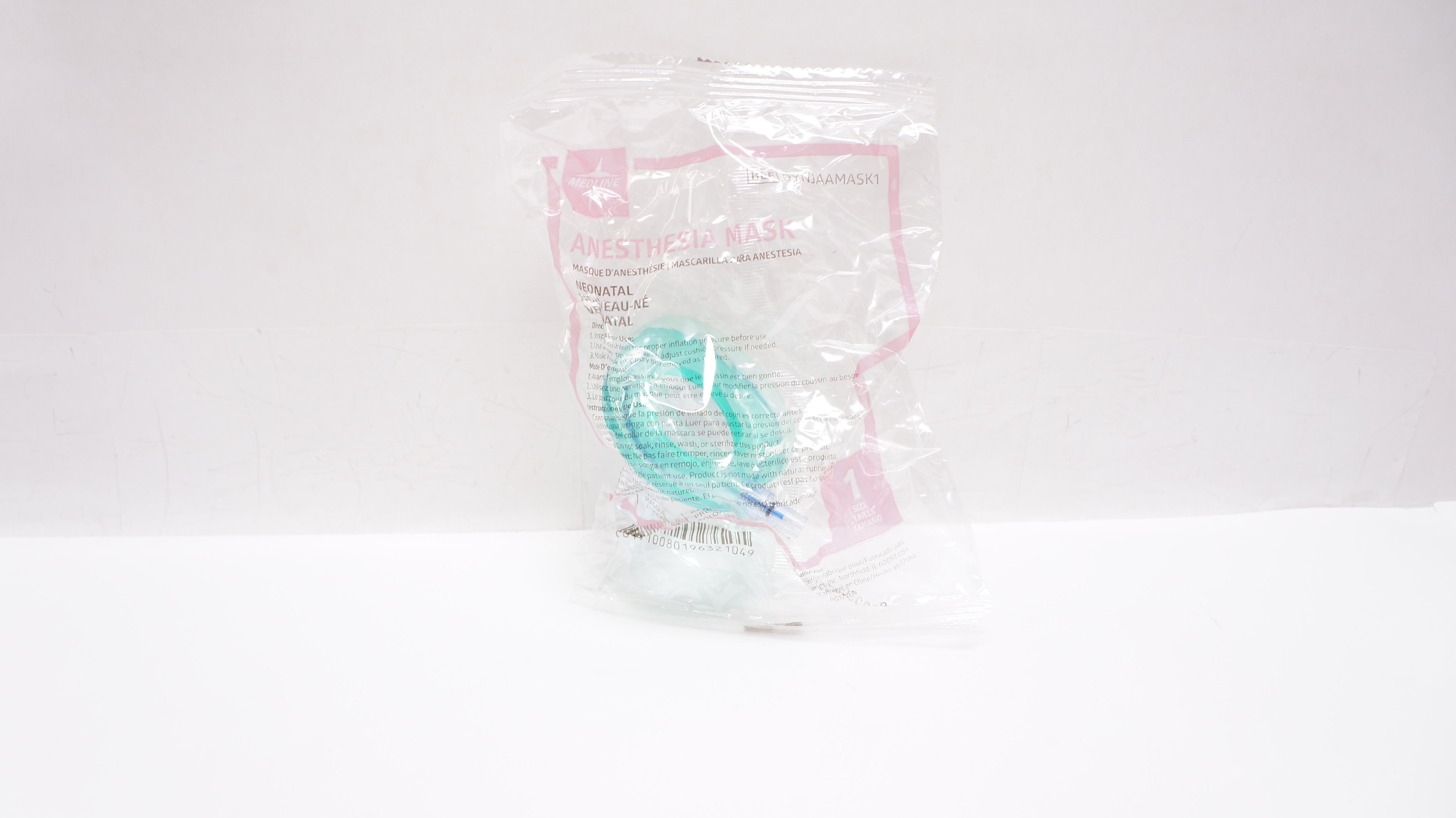 Medline DYNJAAMASK1 Neonatal Anesthesia Mask, Size 1
