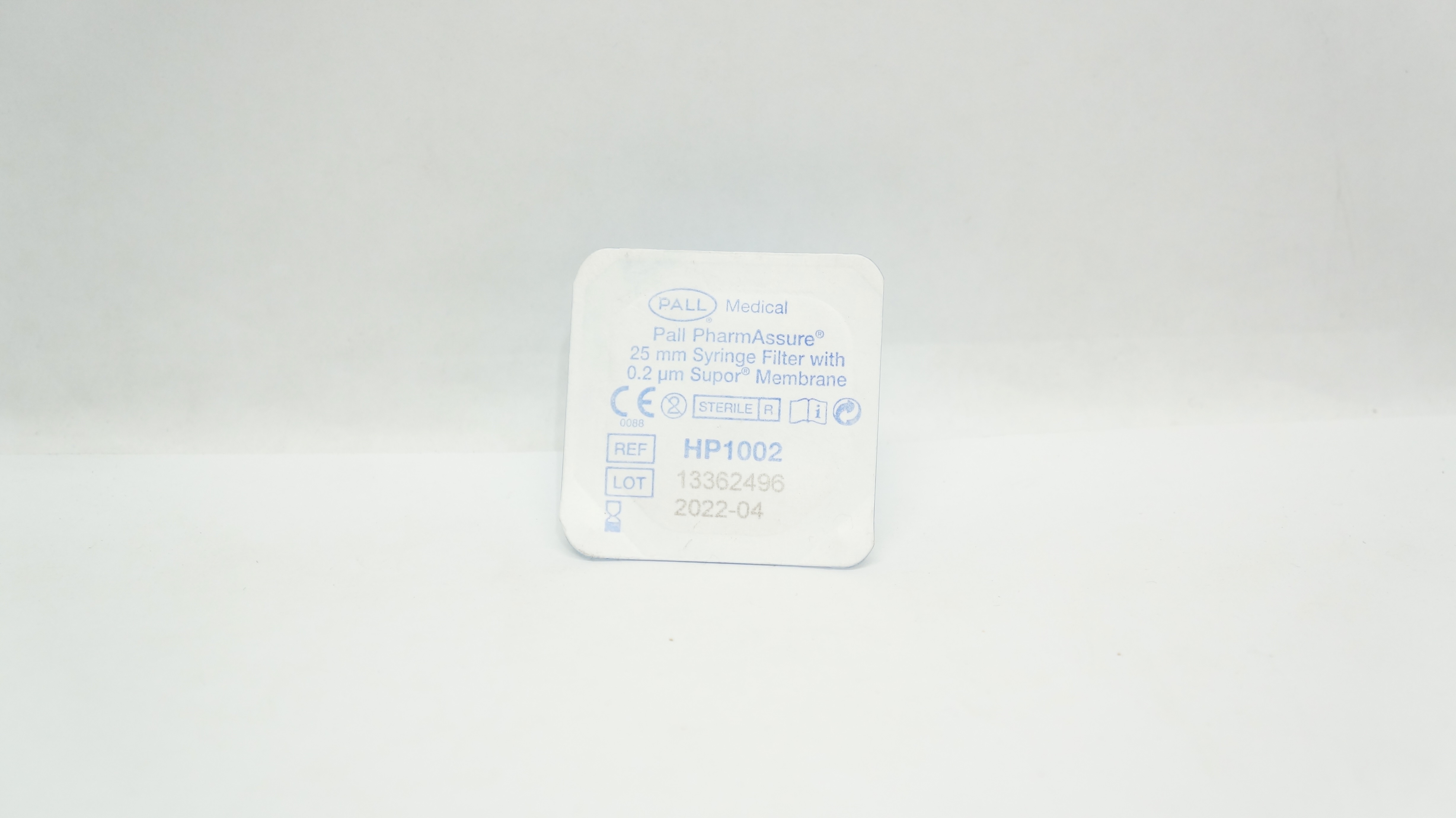 Pall Medical HP1002 PharmAssure 25mm Syringe Filter w/Supor Membrane 0.2µm (x)