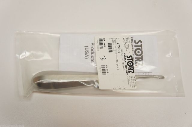 Karl Storz 175803 Spratt Mastoid Curette Size:3 17cm