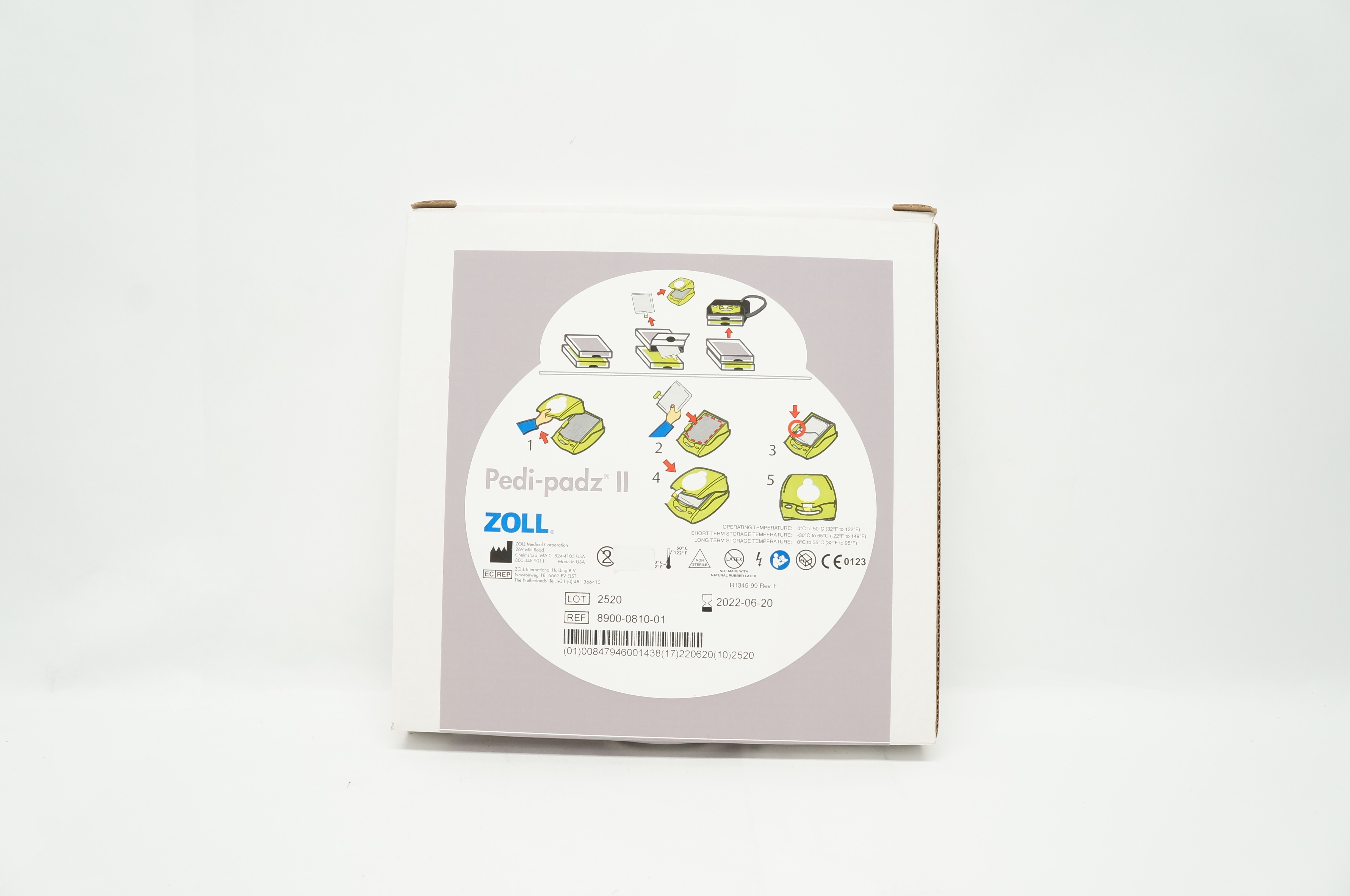 Zoll 8900-0810-01 Pedi-Padz II