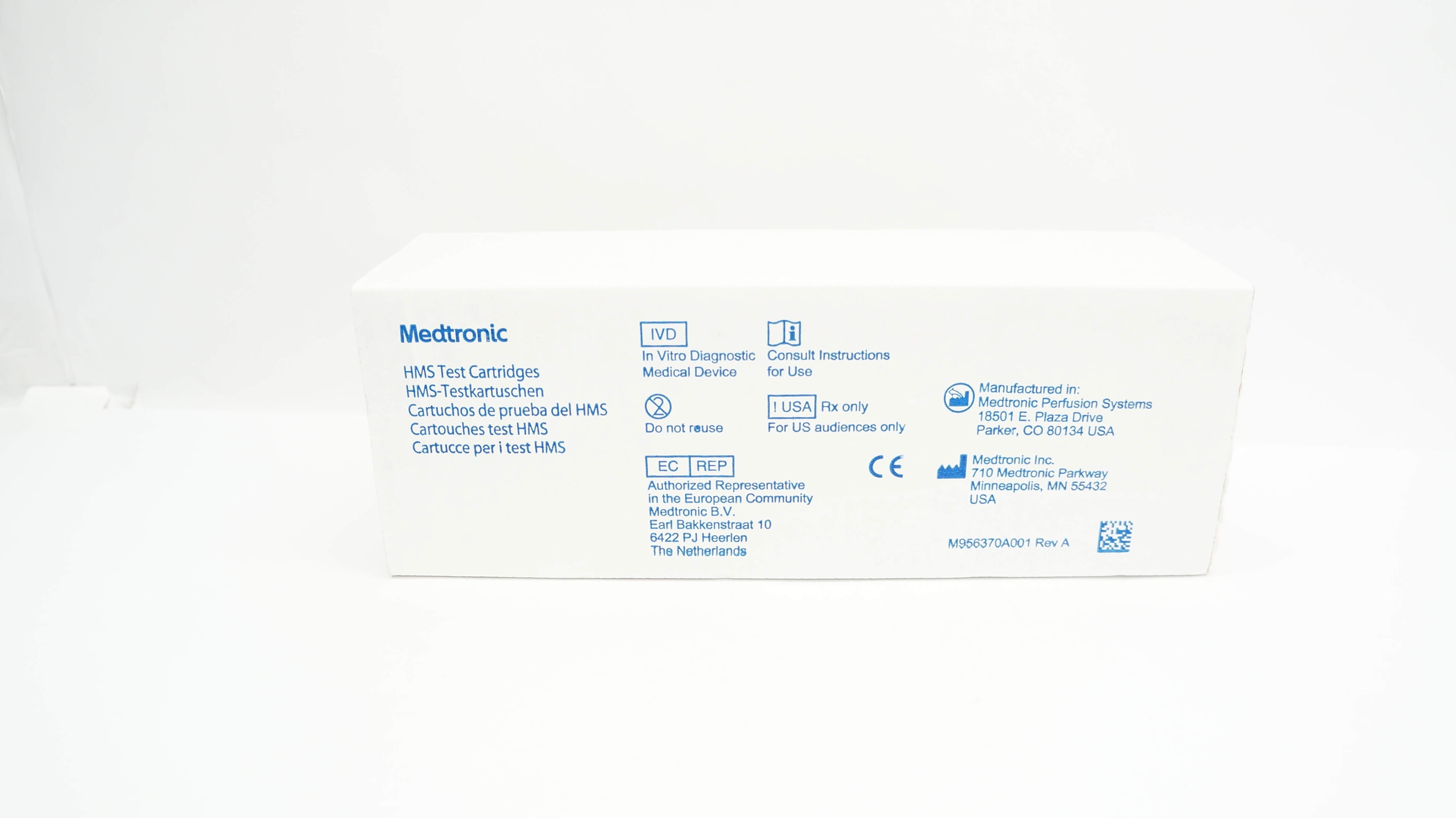Medtronic 304-01POR Heparin Assay Cartridges/Syringes/Ndles (x) - Box of 9