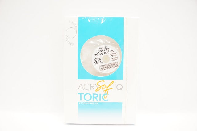 Alcon SN6AT6 AcrySof IQ Toric Astigmatism IOL 26.5 D 1.50D CYL 13.0 x 6.0mm (x)