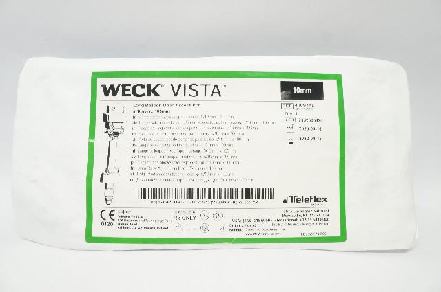 Teleflex 410944L WECK Vista Long Balloon Open Access Port 5/10mm x 100mm