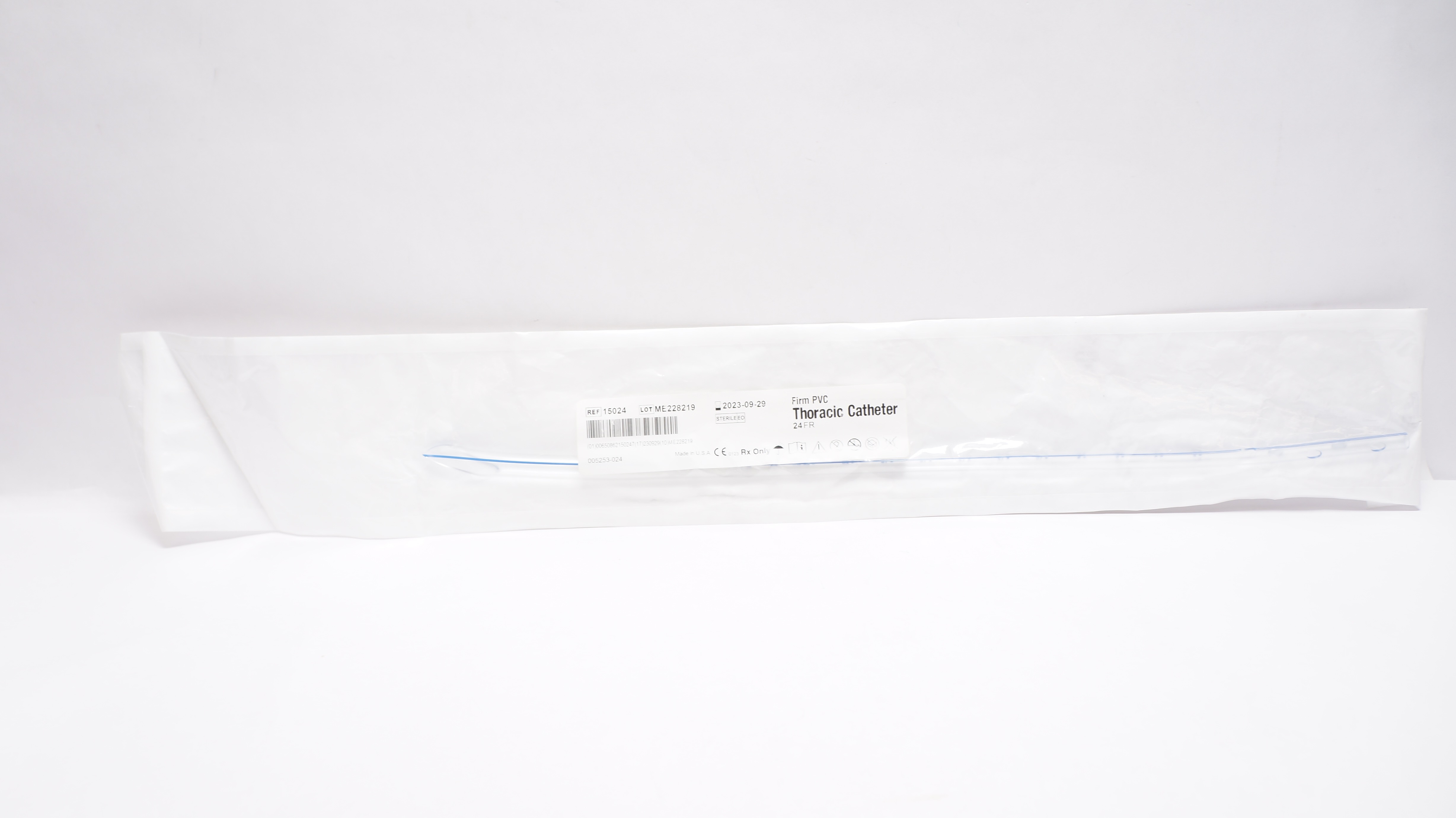Atrium 15024 Firm PVC Thoracic Cath. 24 Fr.(x)