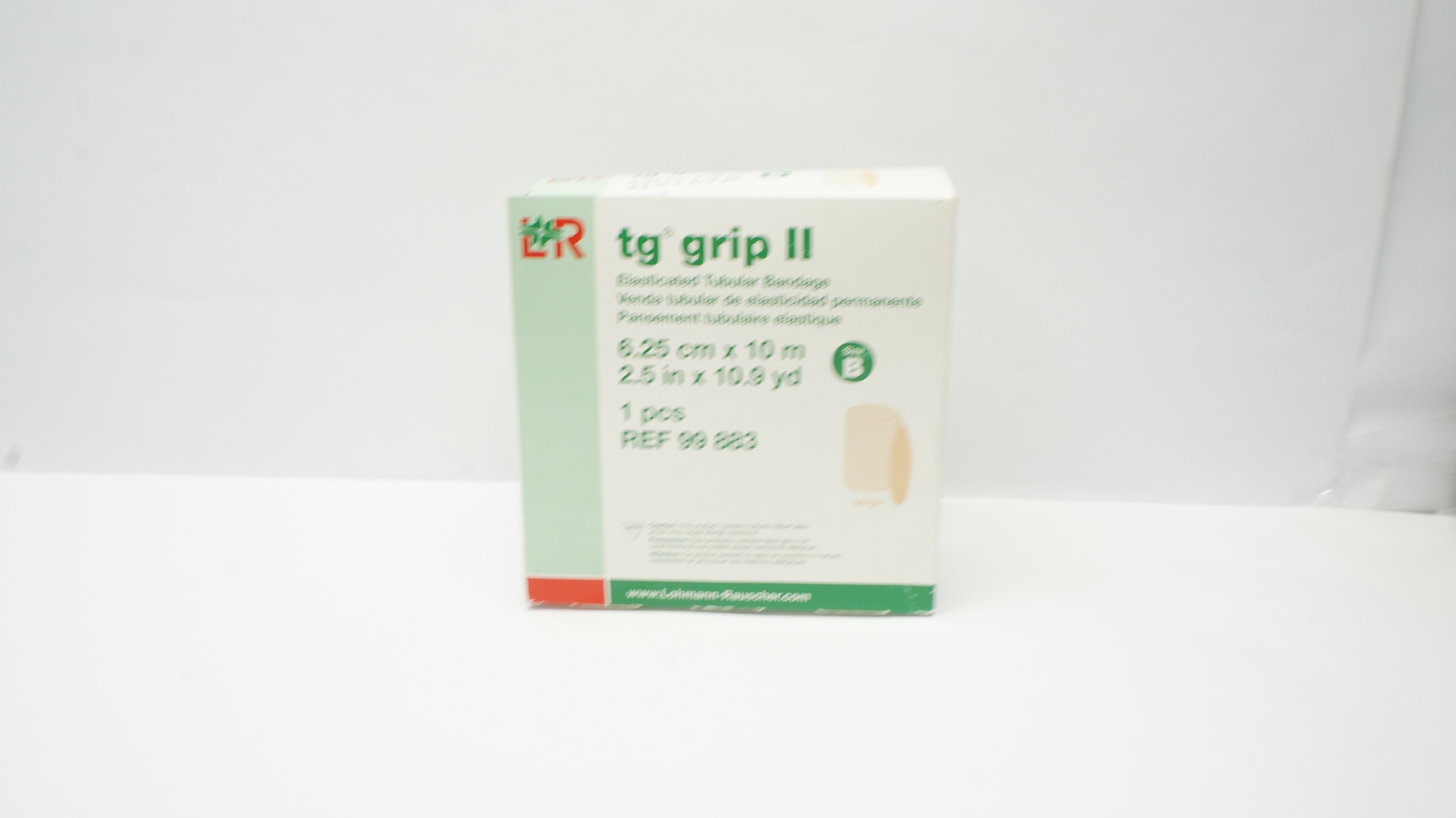Lohmann&Rauscher 99 883 Tg Grip II Elasticated Tubular Bandage Size B 2.5inx10m(x)