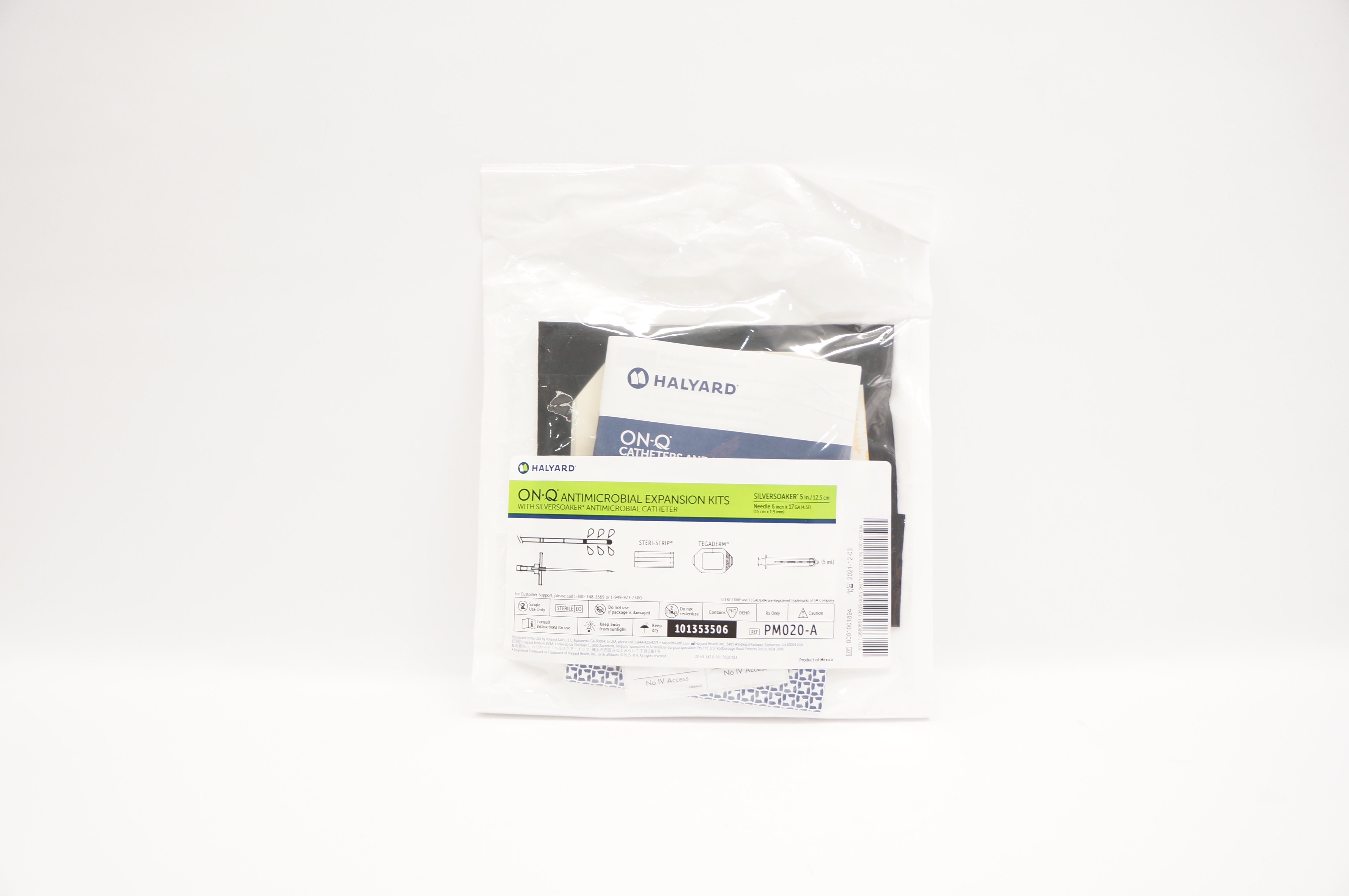 Halyard PM020-A On-Q Antimicrobial Expansion Kits w/Antimicrobial Cath. 5in. (x)