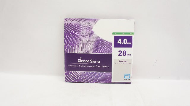Abbott 1550400-28 Vascular XIENCE Sierra 4.0mm x 28mm (x)