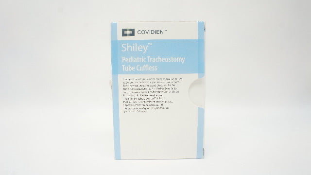 Covidien 5.0PED Shiley Pediatric Tracheostomy Tube Cuffless 5.0 ID x 7.1mm OD