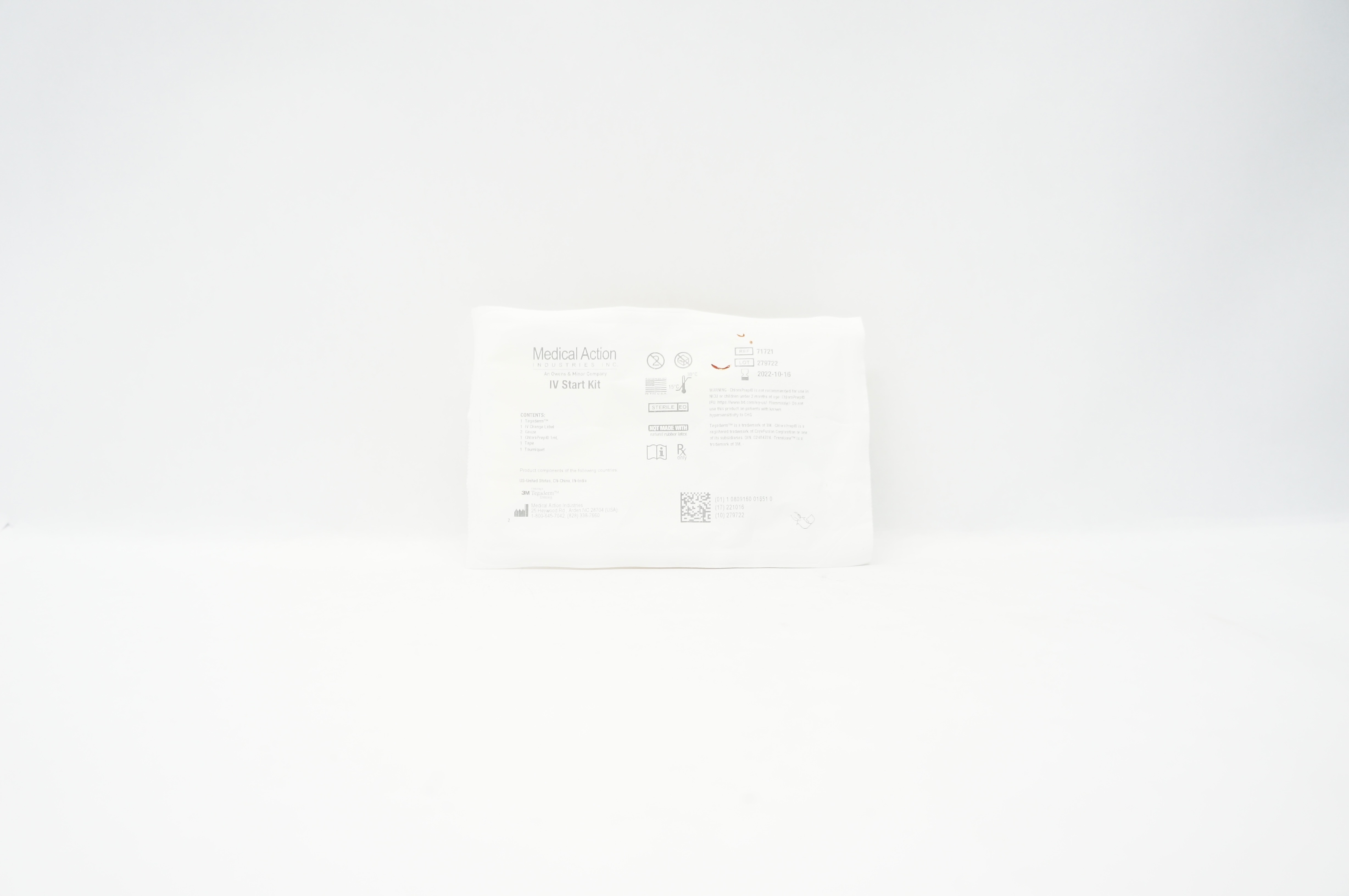 Medical Action Industries 71721 Featuring 3M Tegaderm Dressing IV Start Kit (x)