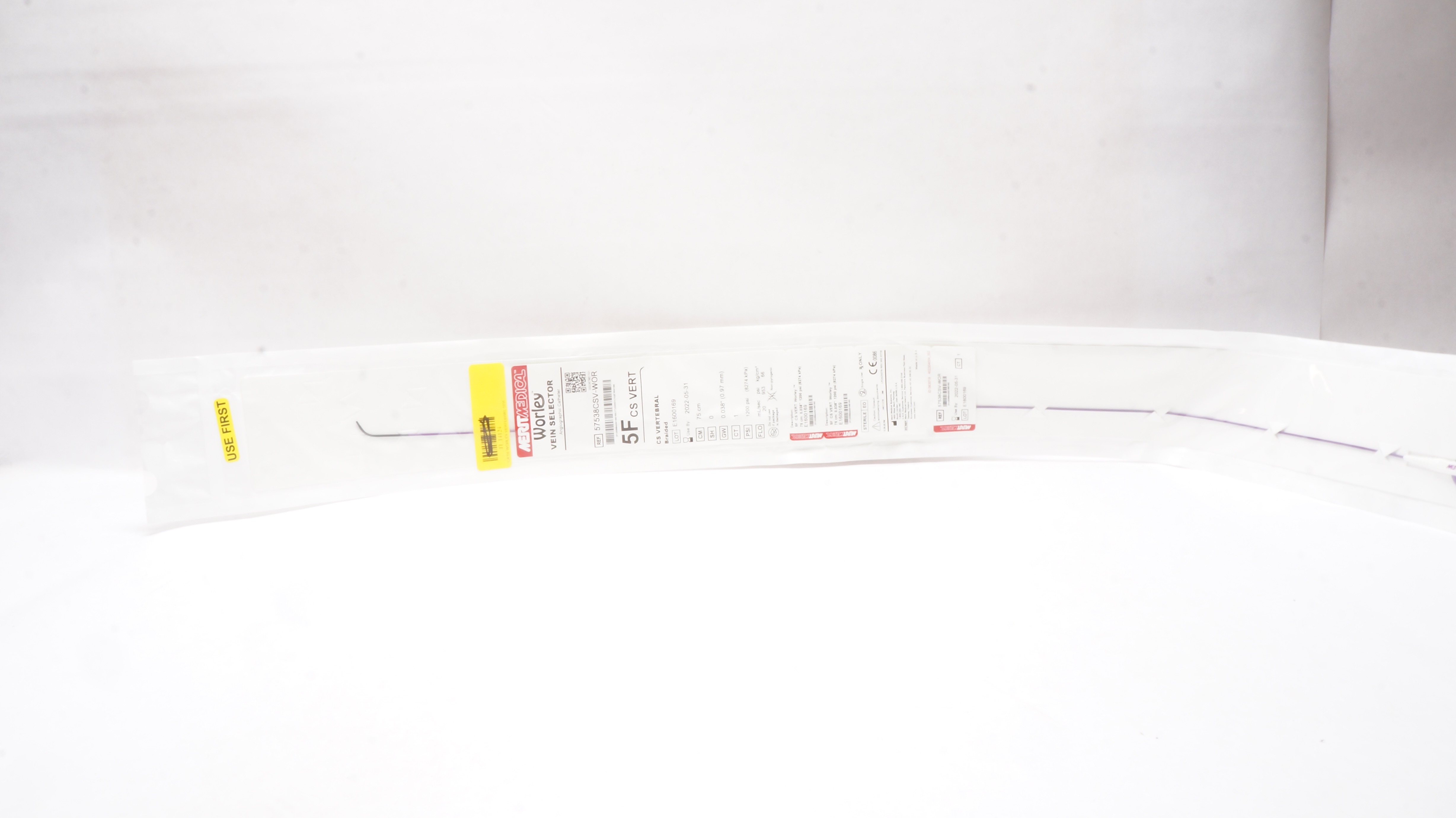 MeritMedical 57538CSV-WOR Worley Vein Selector 5F CS Vert 5F (x)