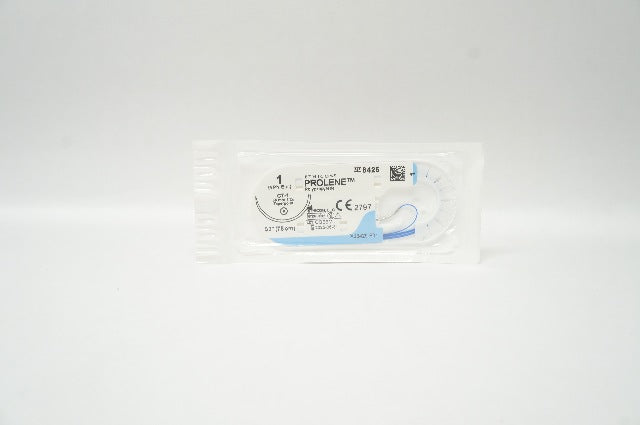 Ethicon 8425 1 Prolene Polypropylene Stre CT-1 36mm 1/2c Taperpoint, 30 inch