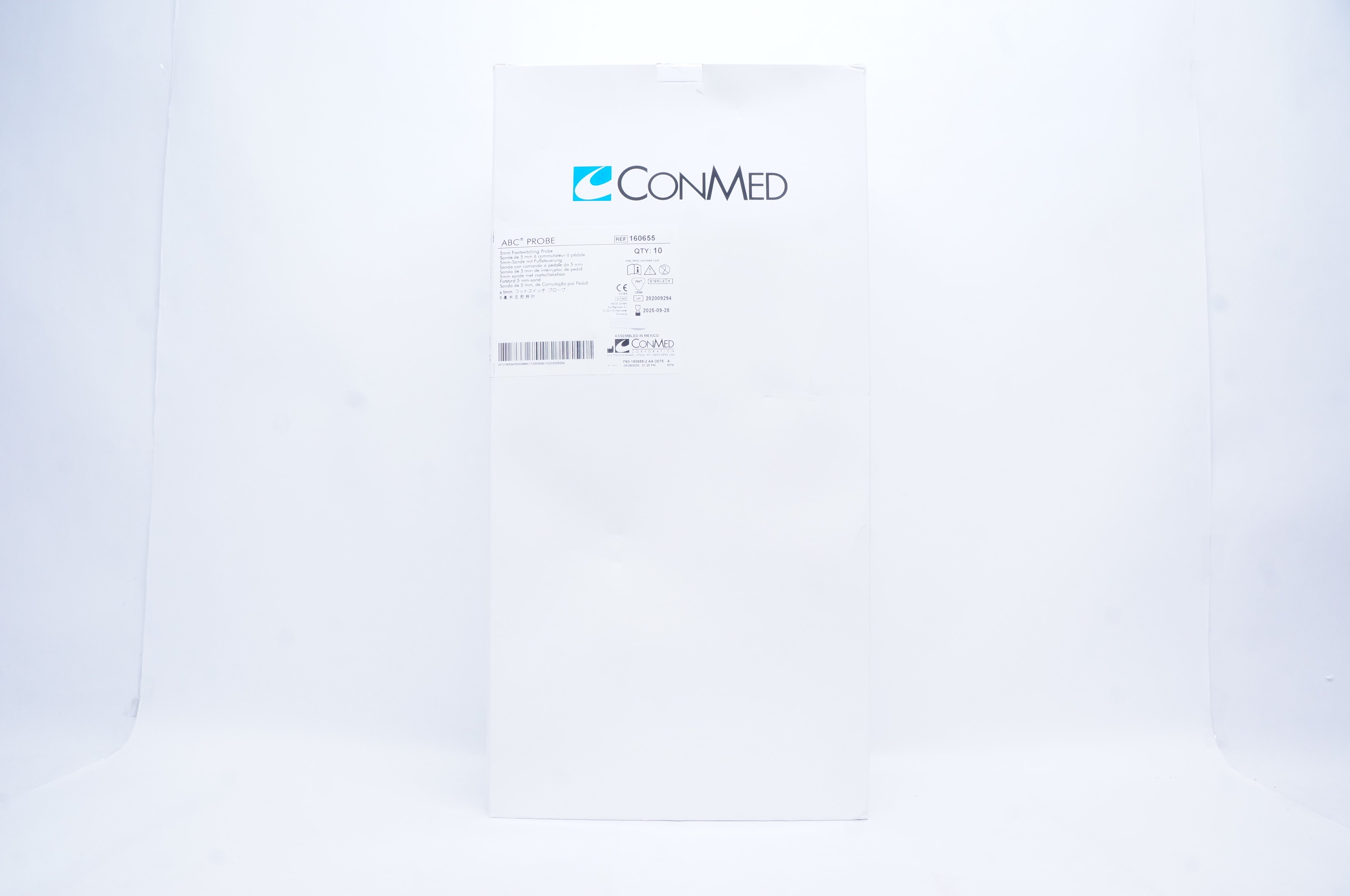 ConMed 160655 ABC Footswitching Probe 5mm - Box of 10