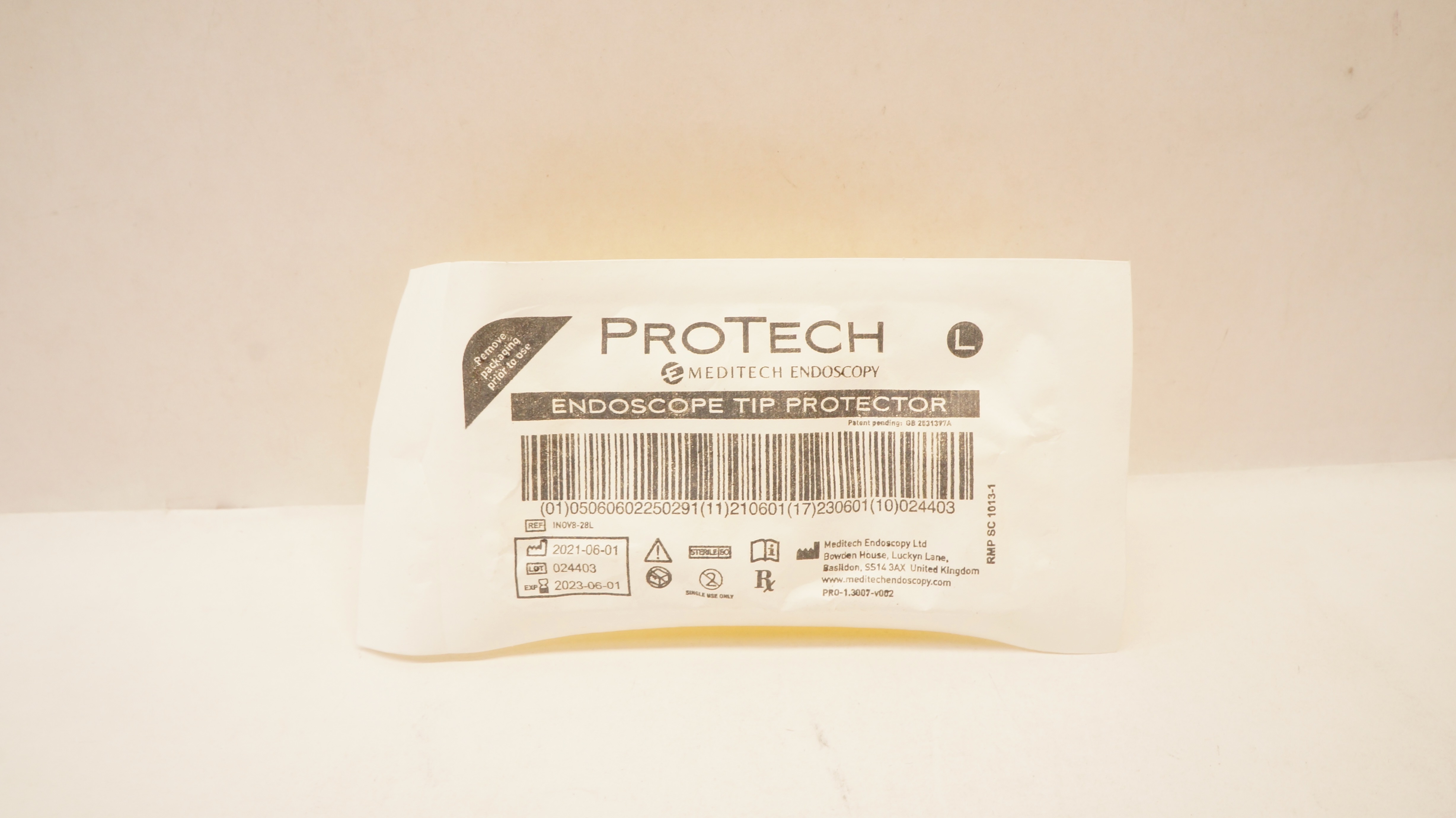 Meditech Endoscopy INOV8-28L ProTech Endoscope Tip Protector