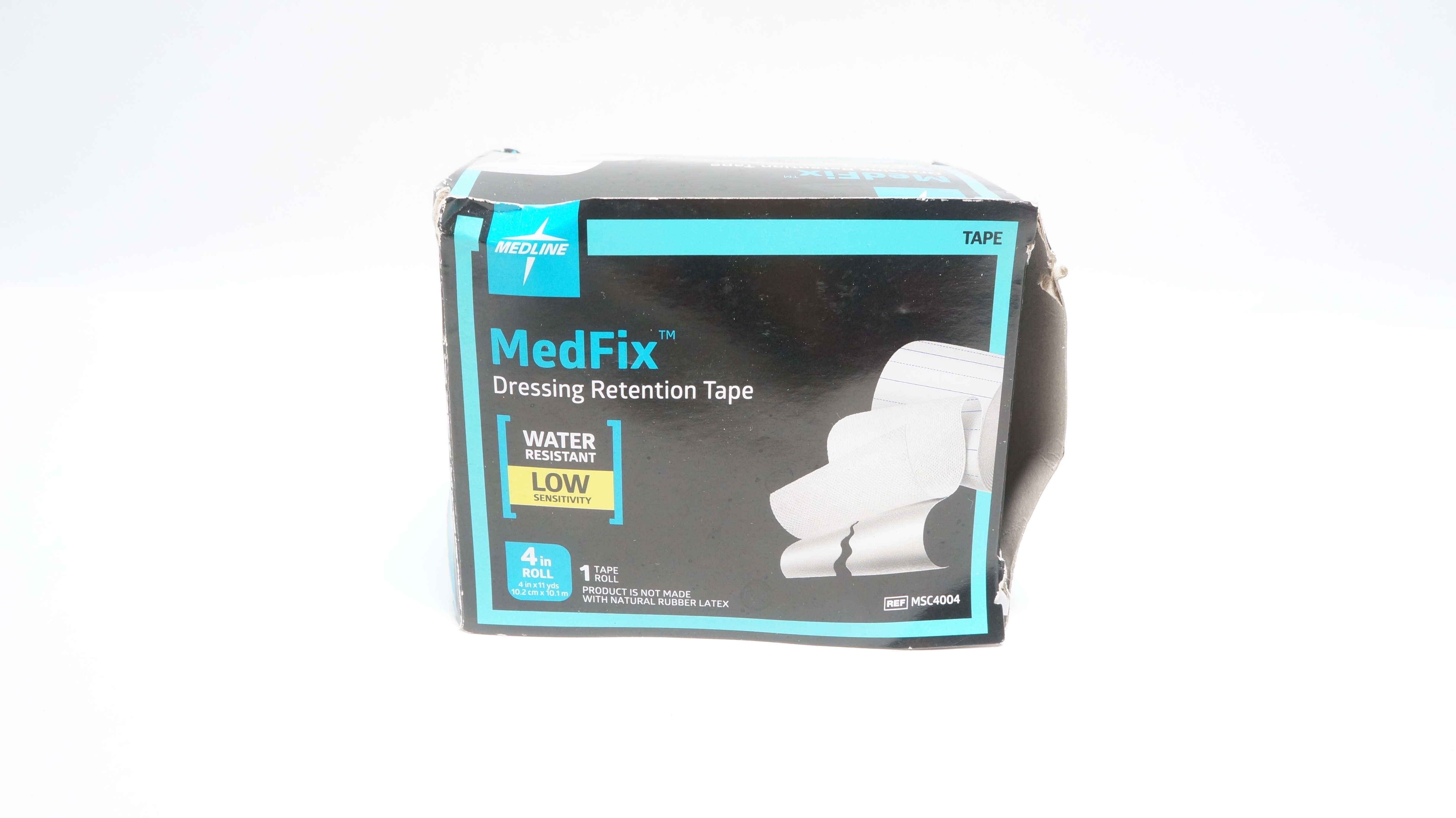 Medline MSC4004 MedFIx Dressing Retention Tape 4In Roll, 4In x 11yds
