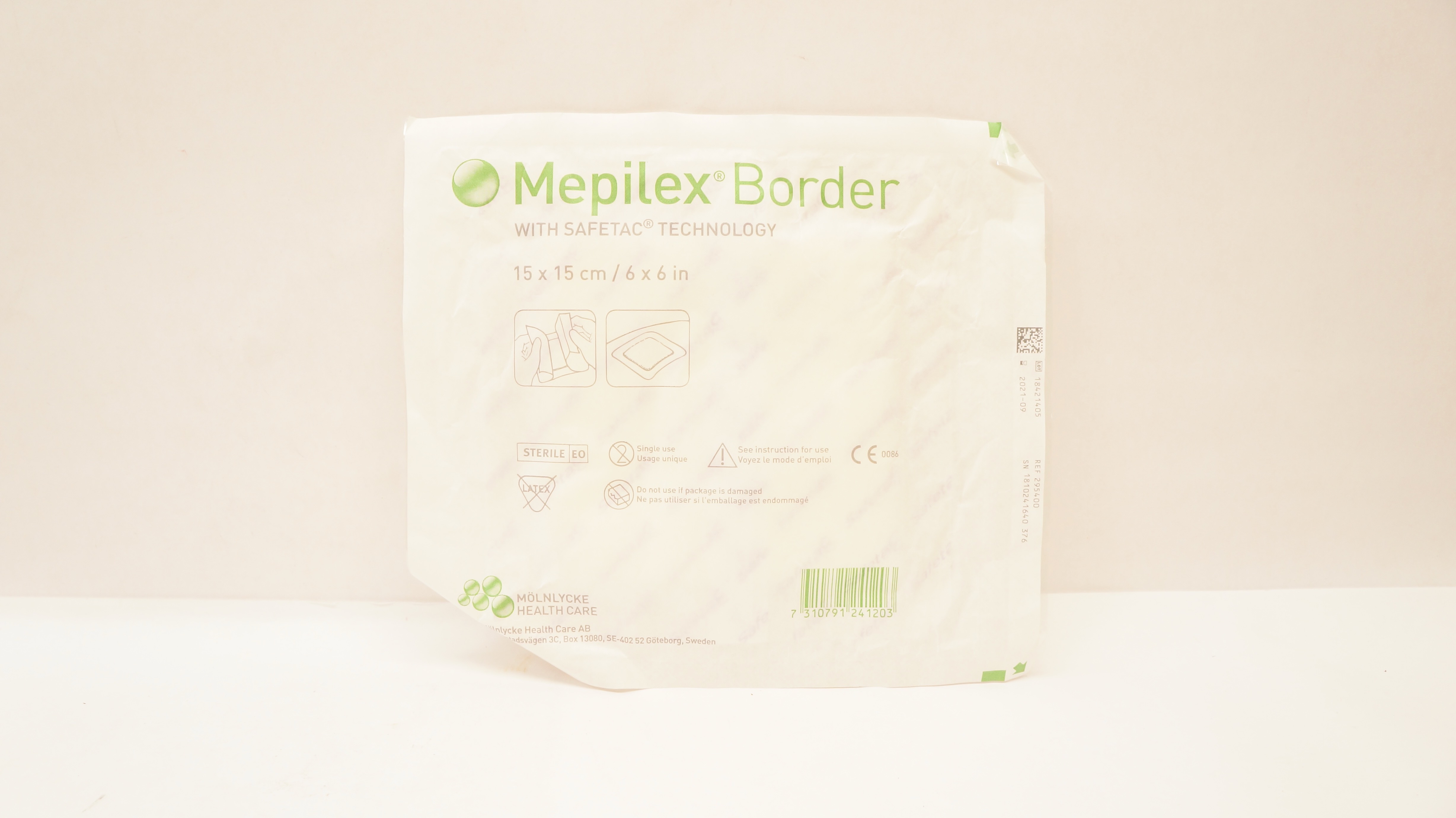 Molnlycke 295400 Mepilex Border Self-Adherent Soft Silicone (x)