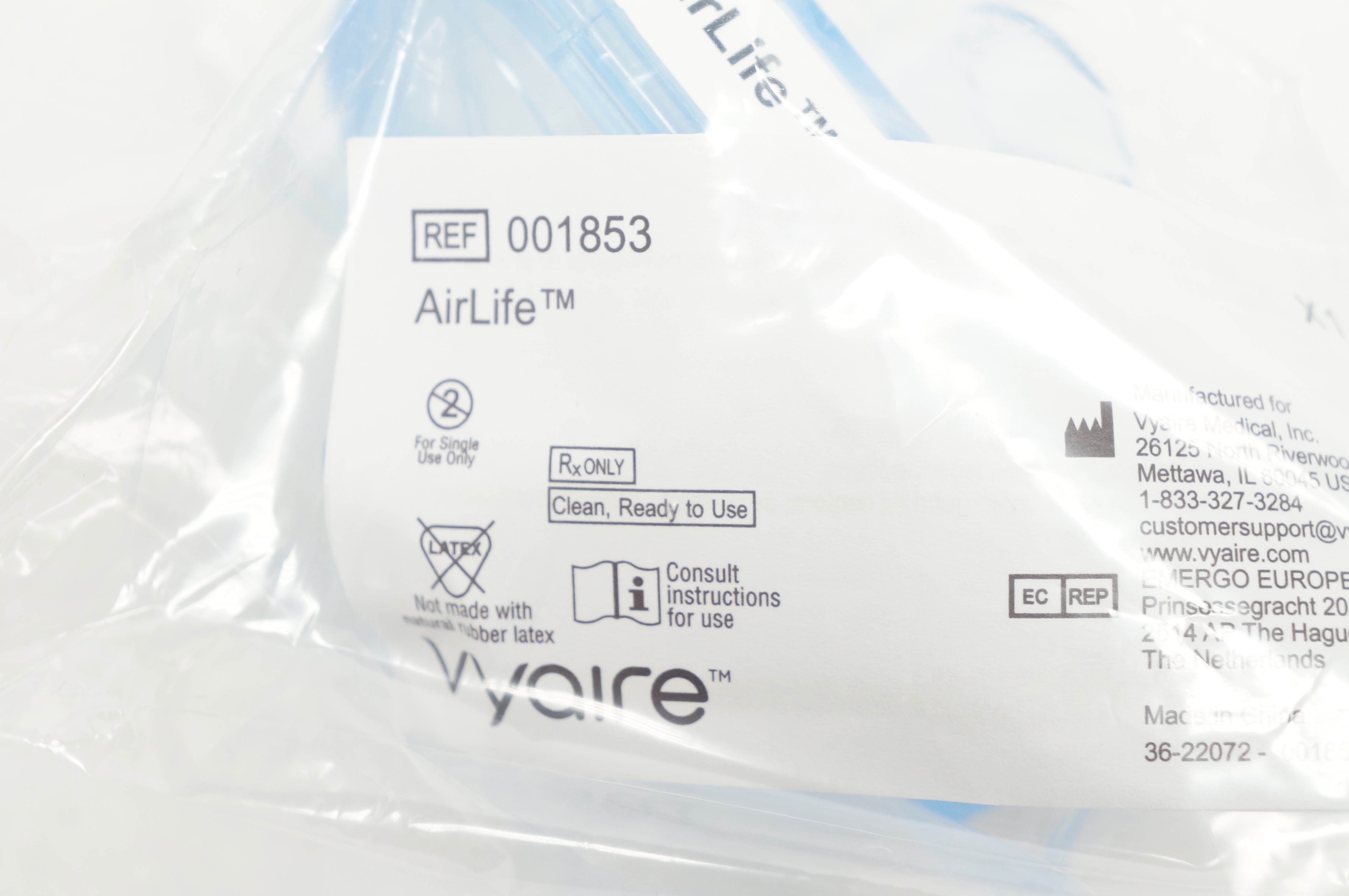 Vyaire 001853 Airlife Breathing Filter