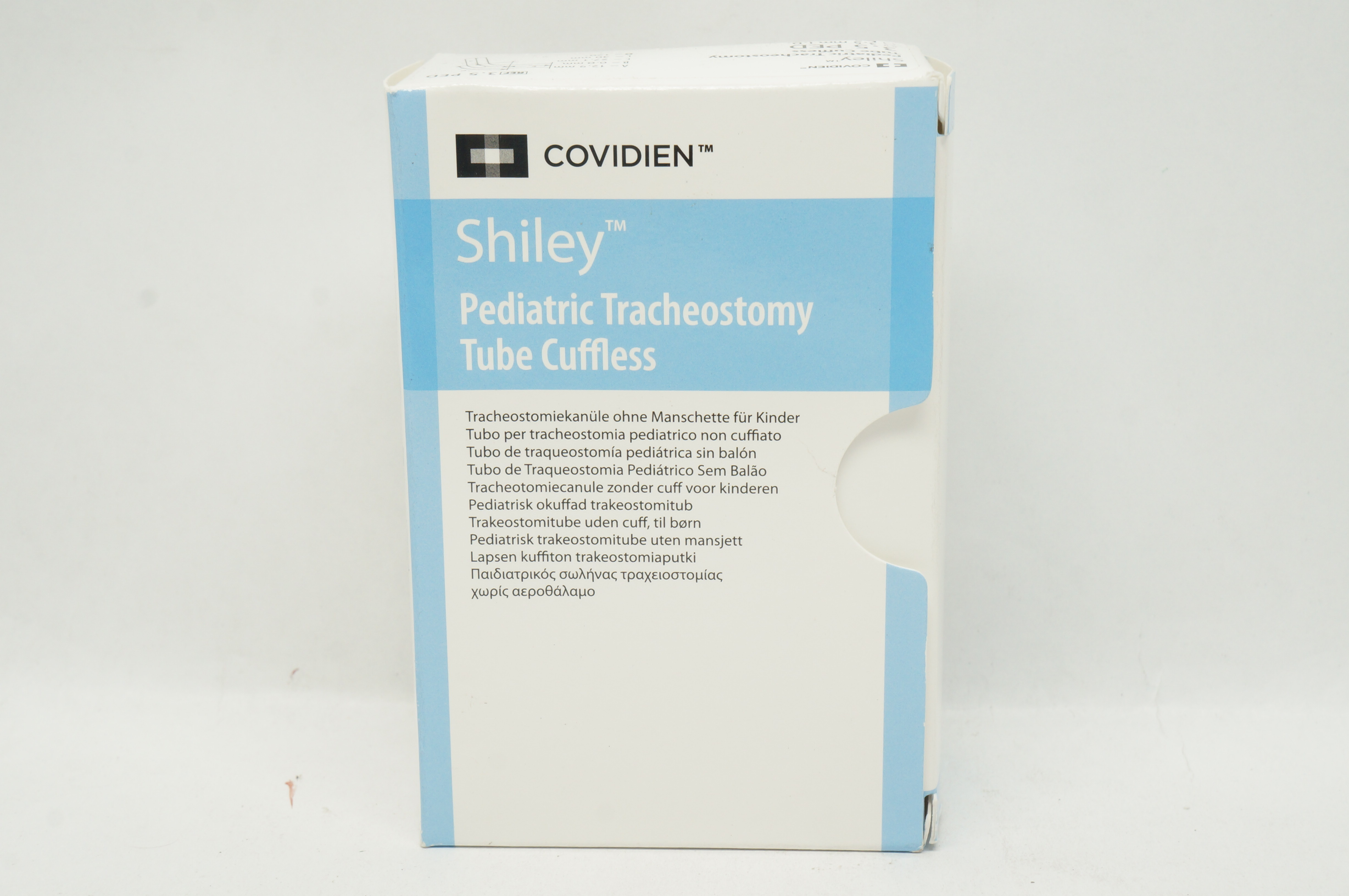 Covidien 3.5PED Shiley Pediatric Tracheosotomy Tube Cuffless 3.5 ID 5.2mm OD (x)