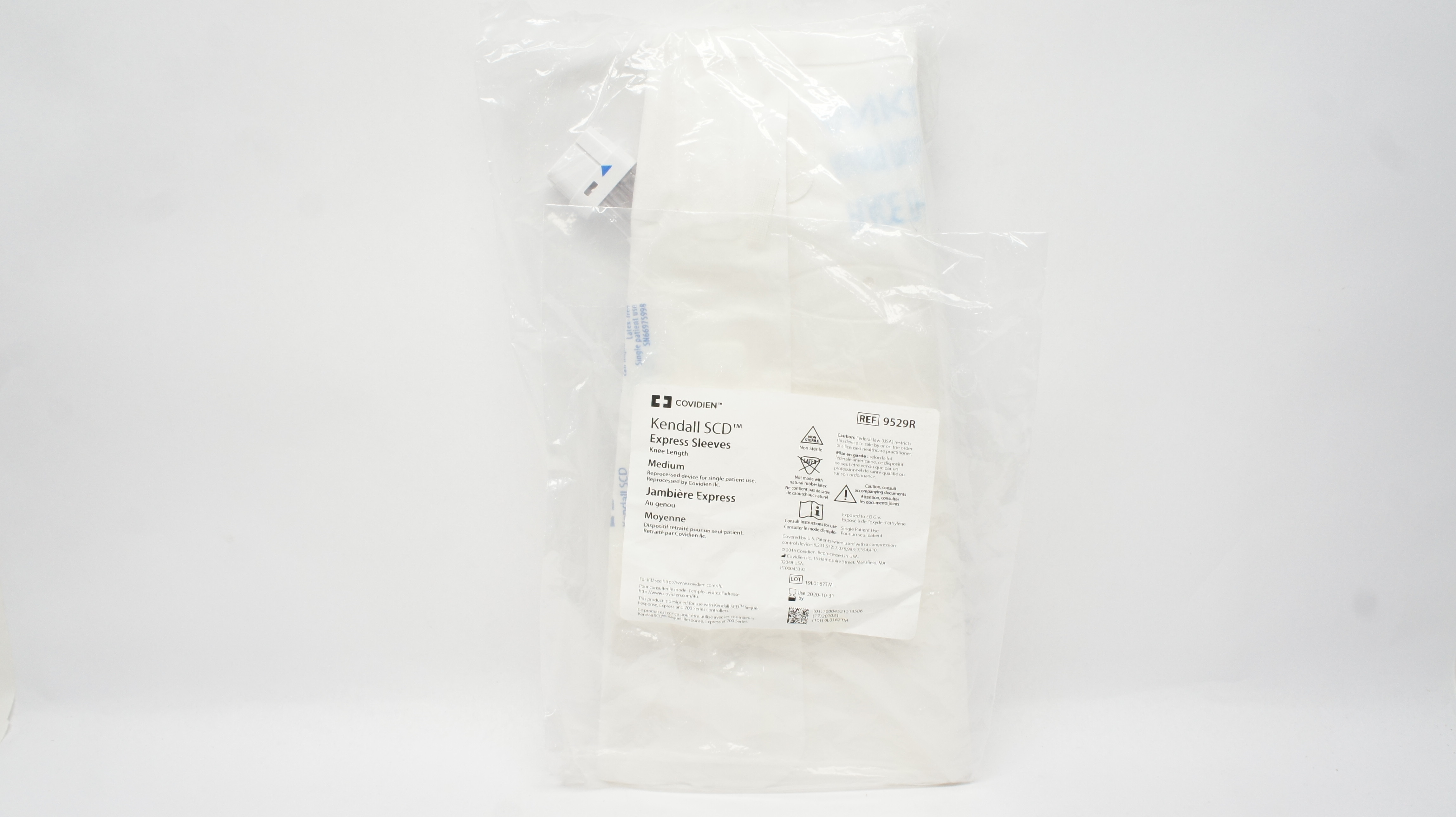 Covidien 9529R Kendall SCD Express Sleeves, Knee Length, Medium (x)