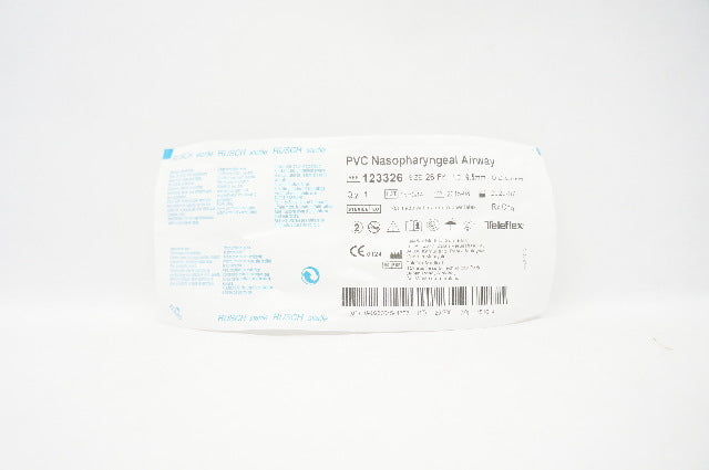 Teleflex 123326 Rusch PVC Nasopharyngeal Airway 26Fr. x 6.5mm ID x 8.7mm OD (x)