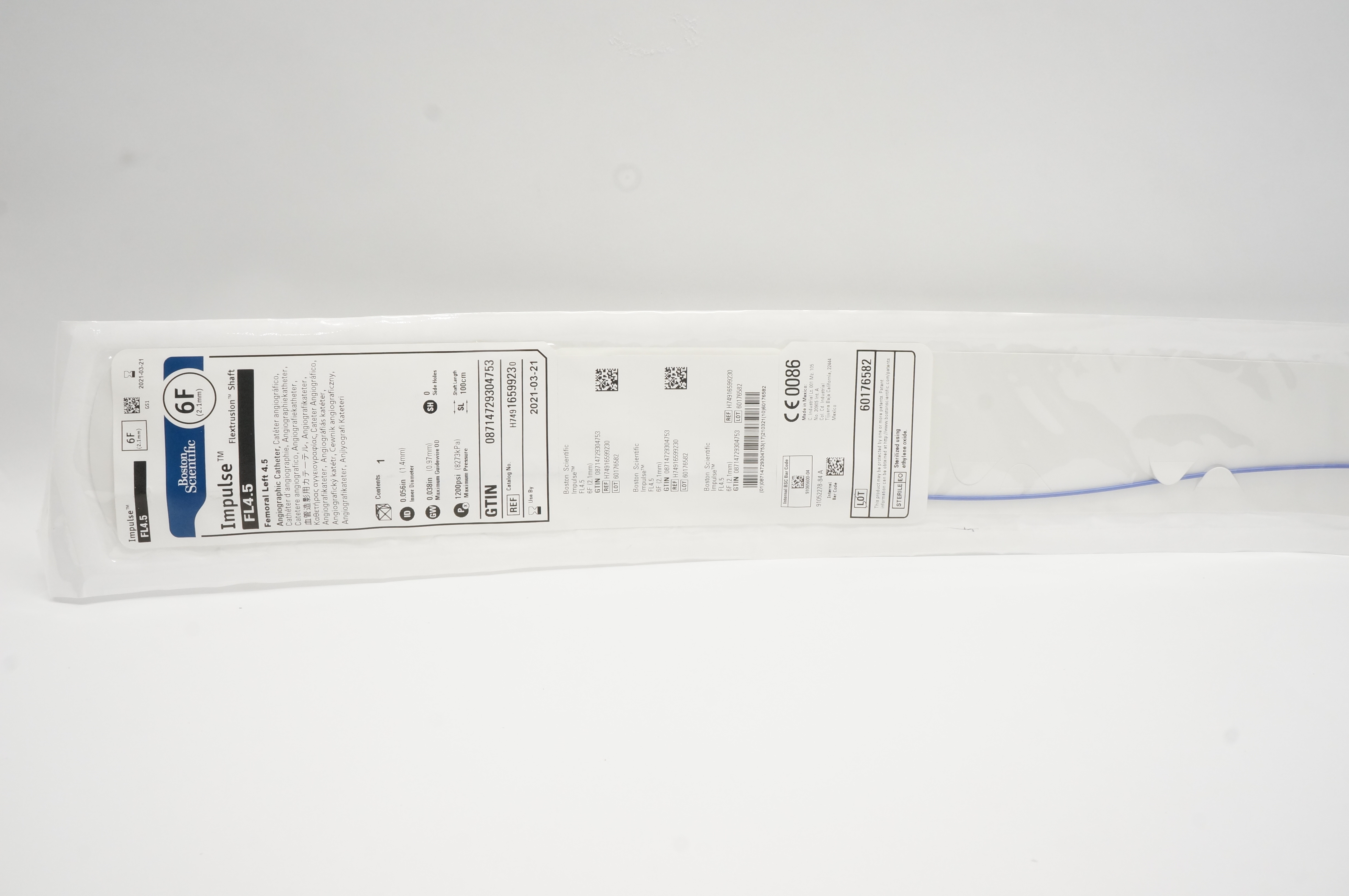 Boston Scientific 1659923 Impulse FL4.5 Femoral Left 4.5 6F (x)