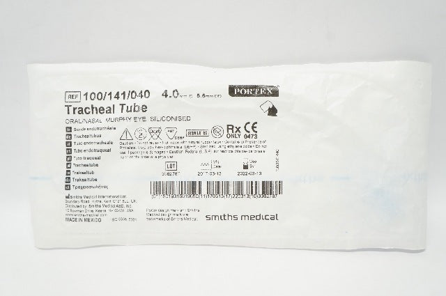 Smiths Medical 100/141/040 Portex Tracheal Tube 4.0mm x 5.5mm (x)