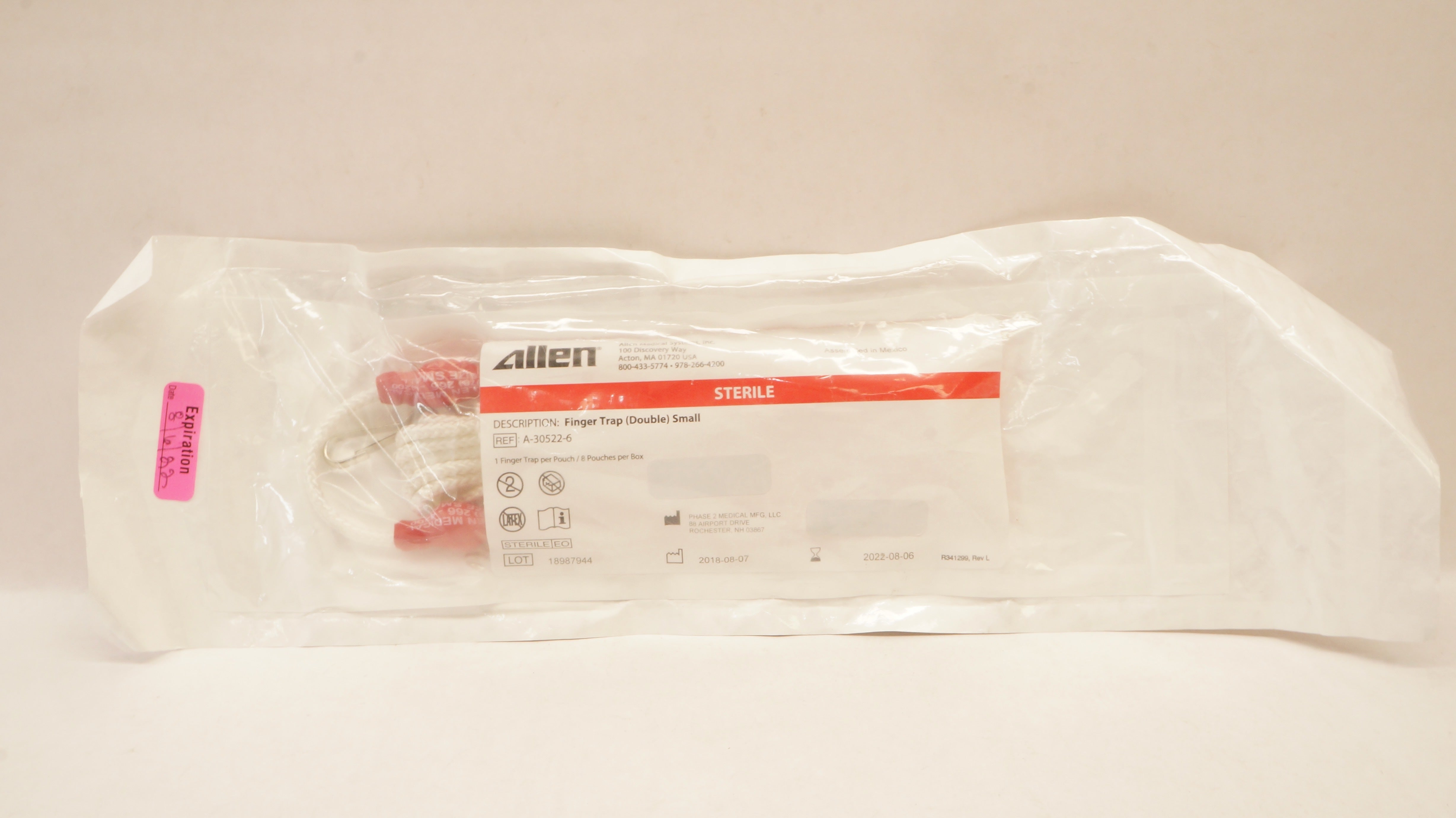 Allen Medical A-30522-6 Finger Trap (Double) Small (x)