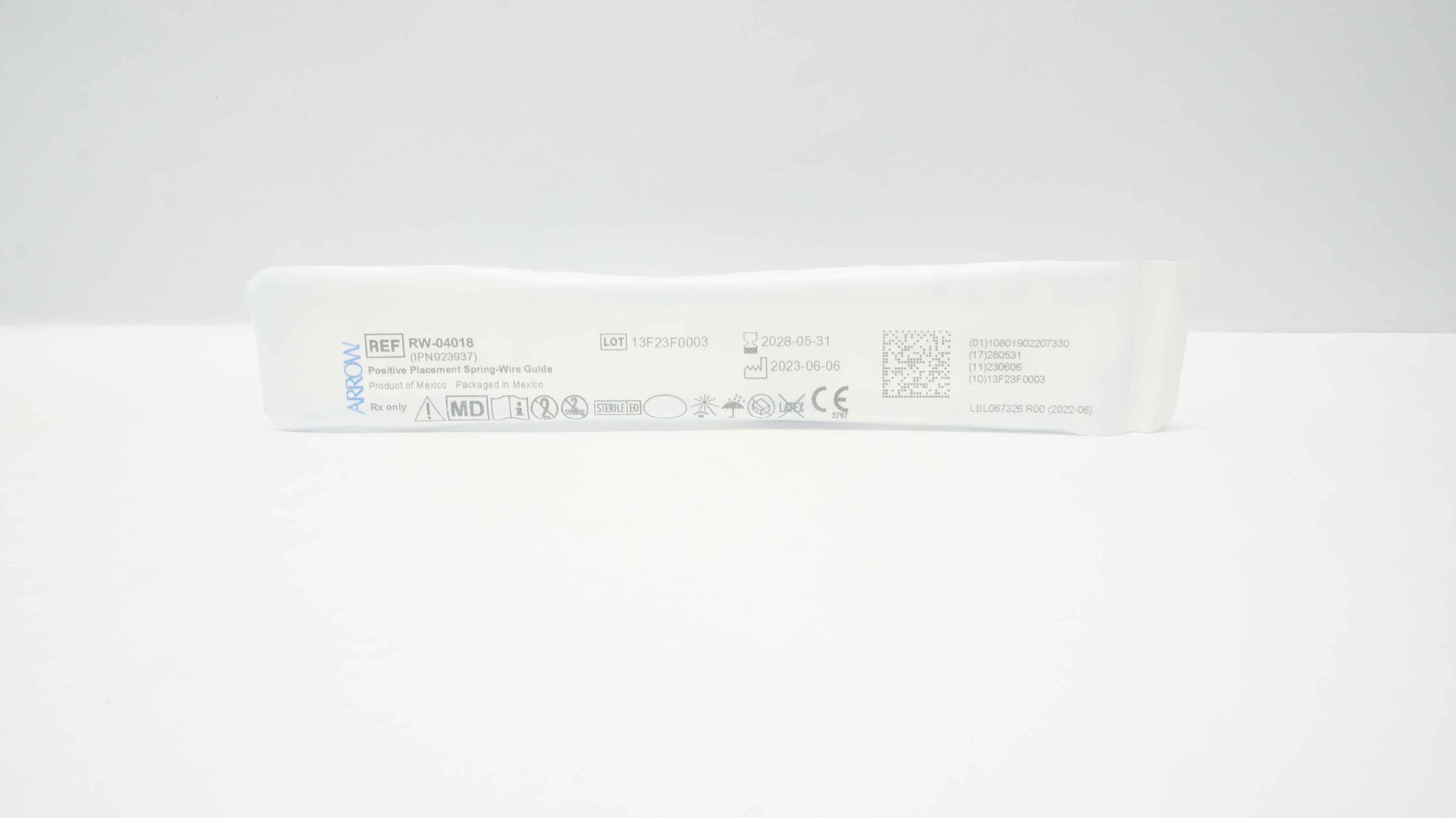 Arrow RW-04018 Positive Placement Spring-Wire Guide 0.018inch x 5-3/8inch