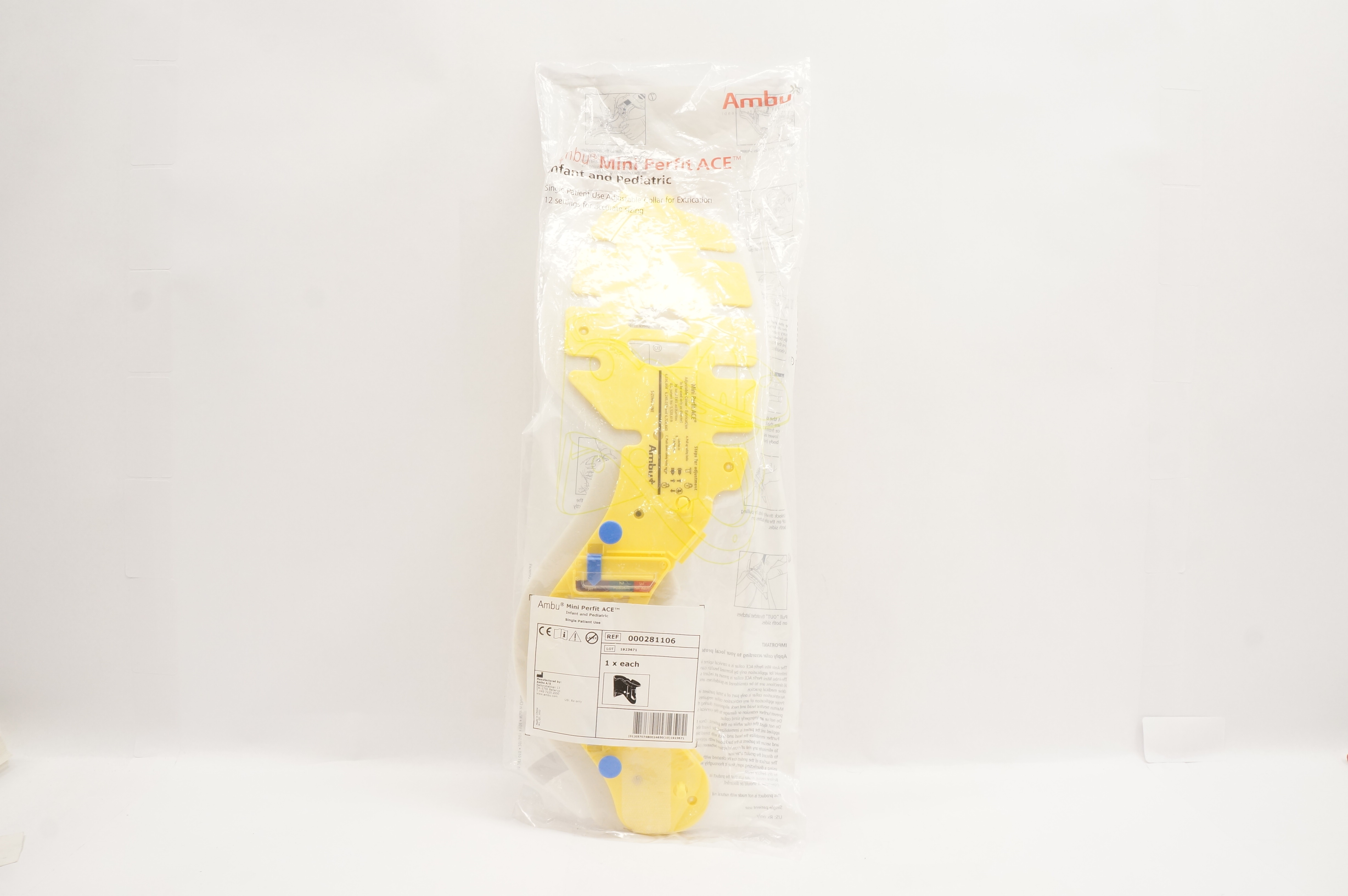 AMBU 000281106 Mini PerfitACE Adjustable Collar for Extrication Infant/Pediatric