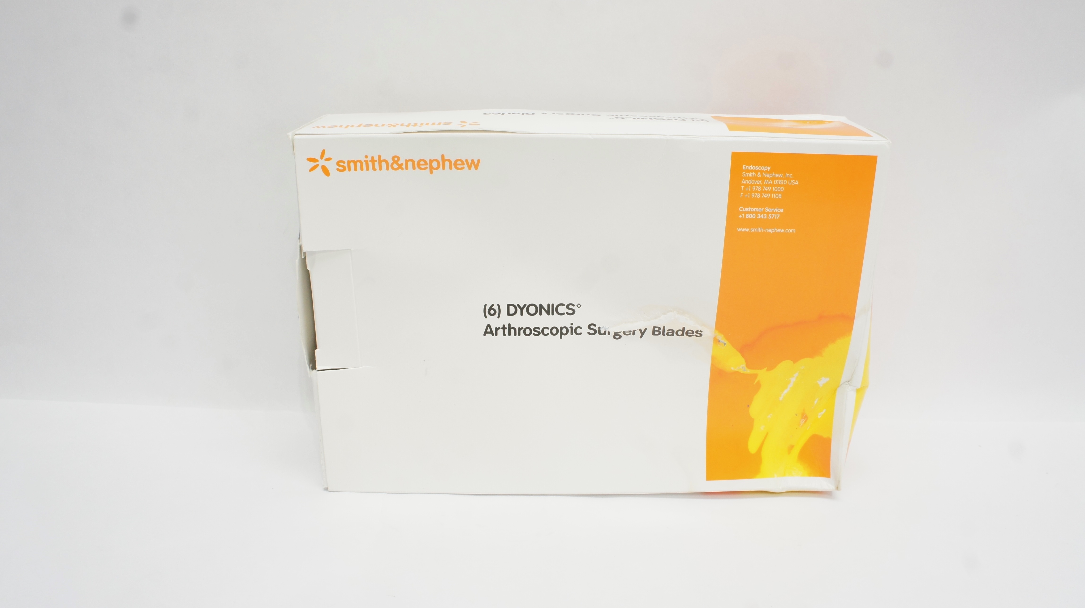 Smith&Nephew 72202531 DYONICS 4.5mm BONECUTTER Blade PLATINUM Series - Box of 6