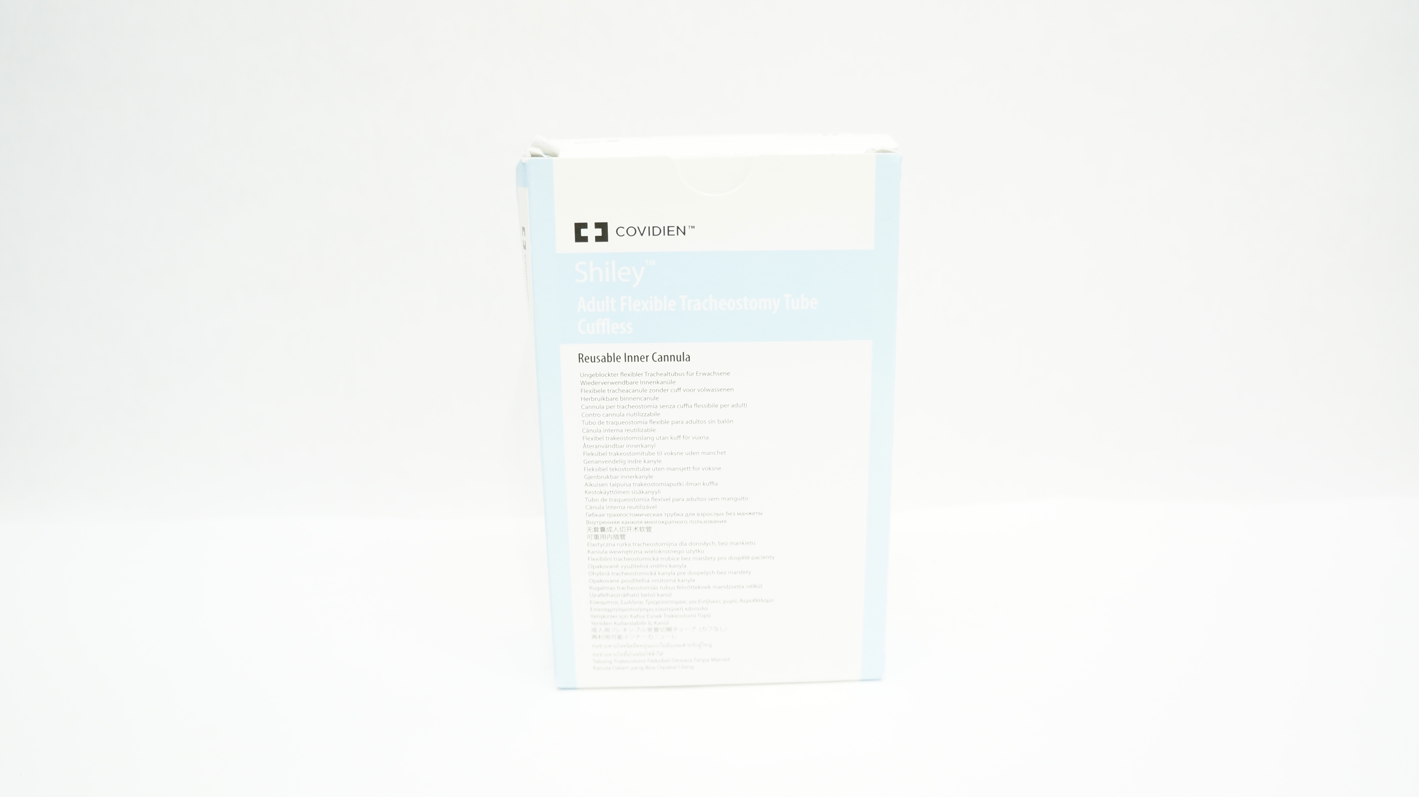 Covidien 4UN65R Shiley Adult Flexible Tracheostomy Tube Cuffless 6.5mm x 9.4mm