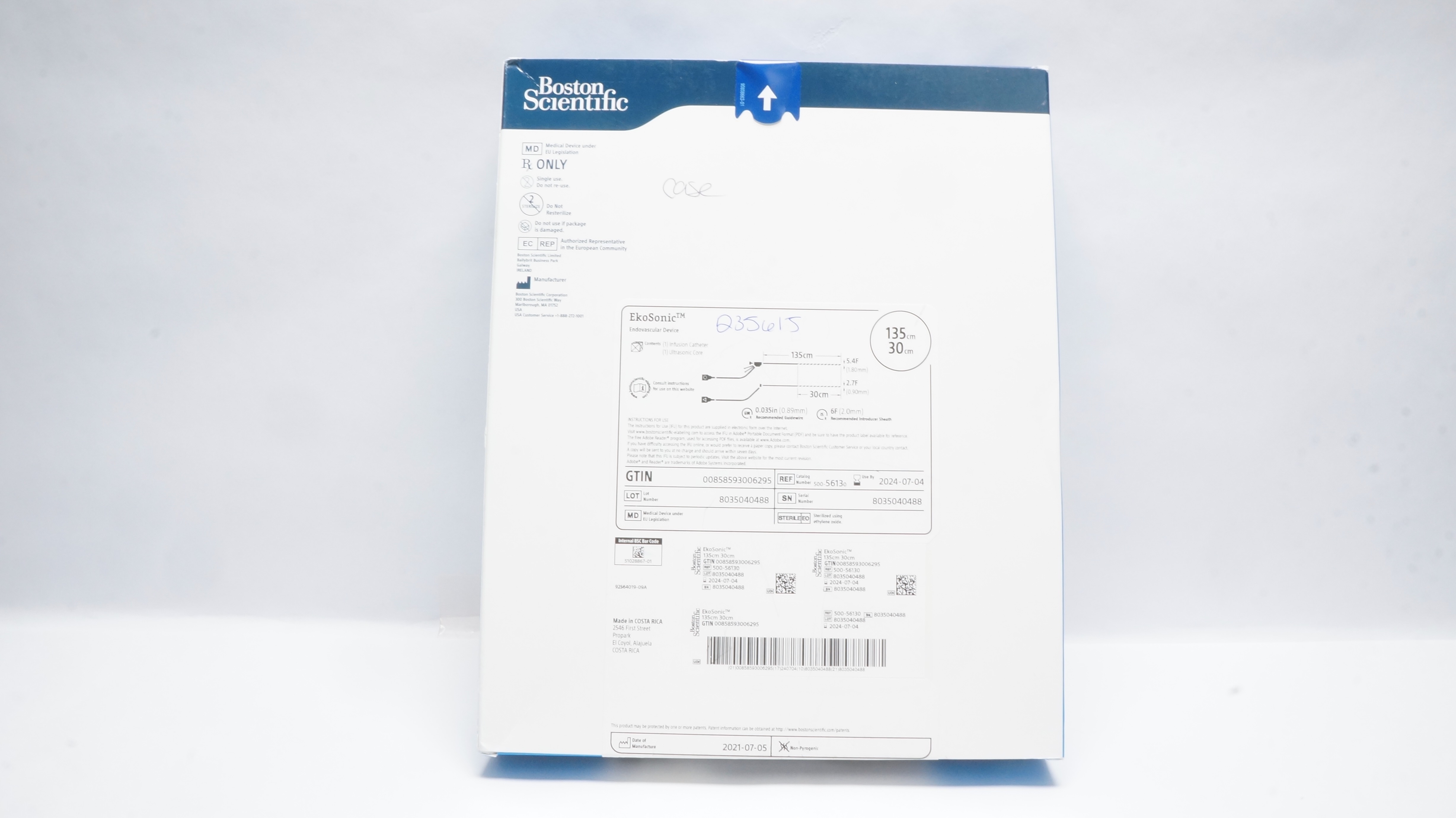 Boston Scientific 500-56130 EkoSonic Endovascular Device 135cm x 30cm (x)