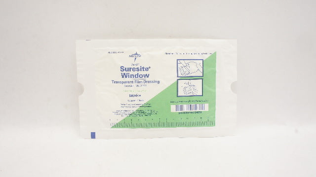 Medline MSC2304 Suresite Window Transparent Film Dressing 4inch x 4.5inch