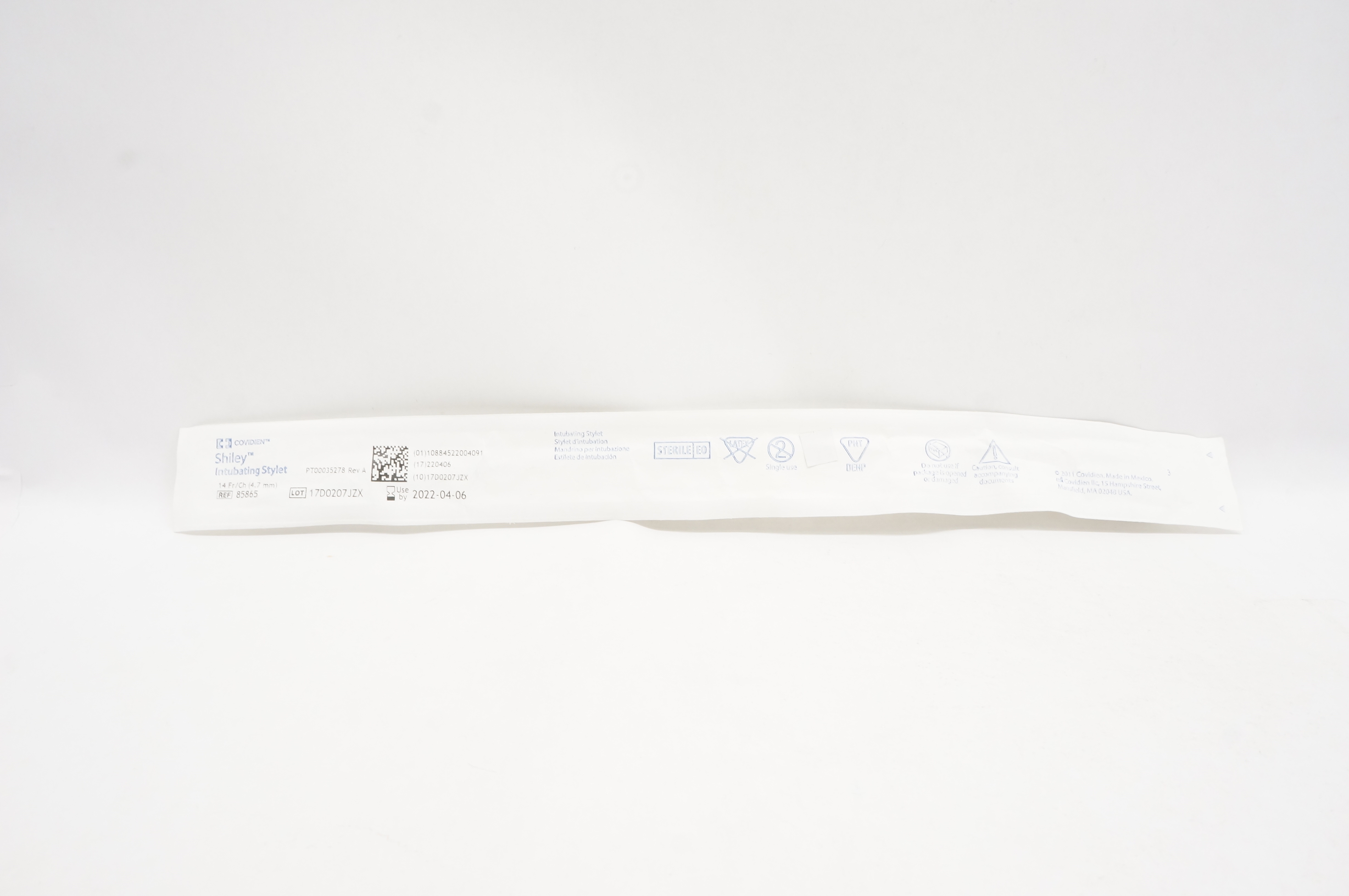 Covidien 85865 Shiley Intubating Stylet 14Fr.