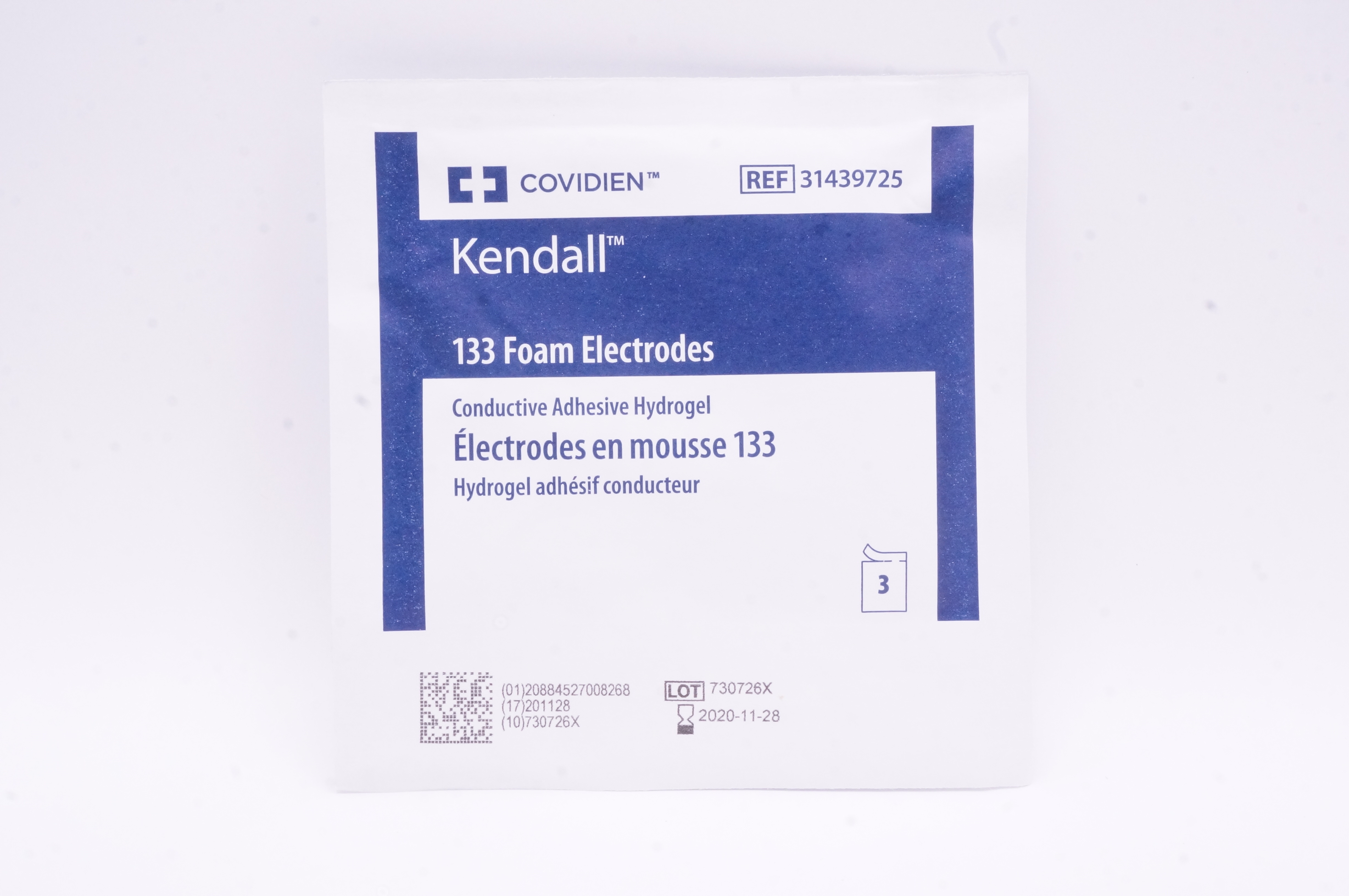 Covidien 31439725 Kendall 133 Foam Electrodes - Pack of 3 (x)