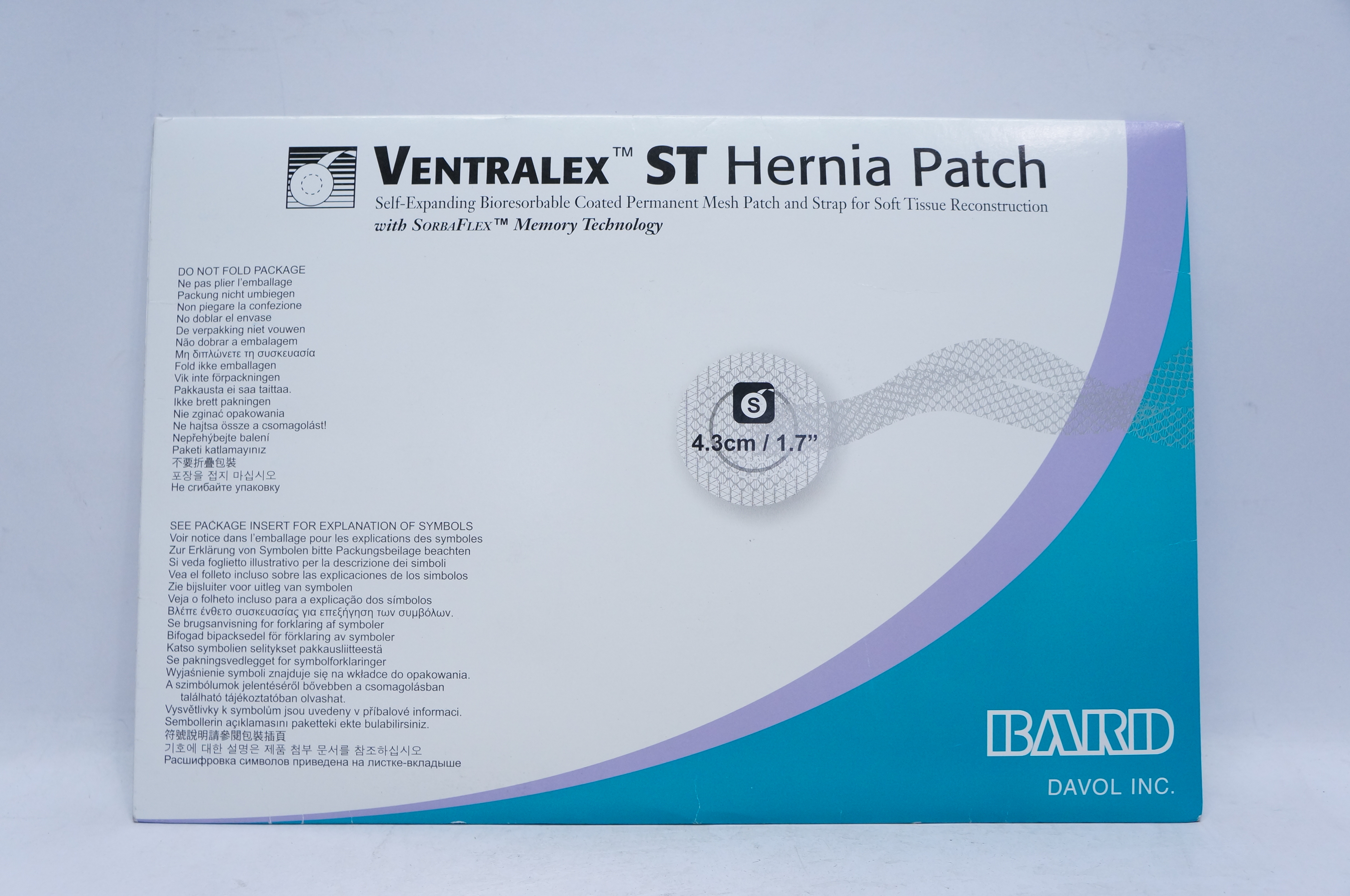Bard 5950007 Ventralex ST Hernia Patch 1.7inch (x)