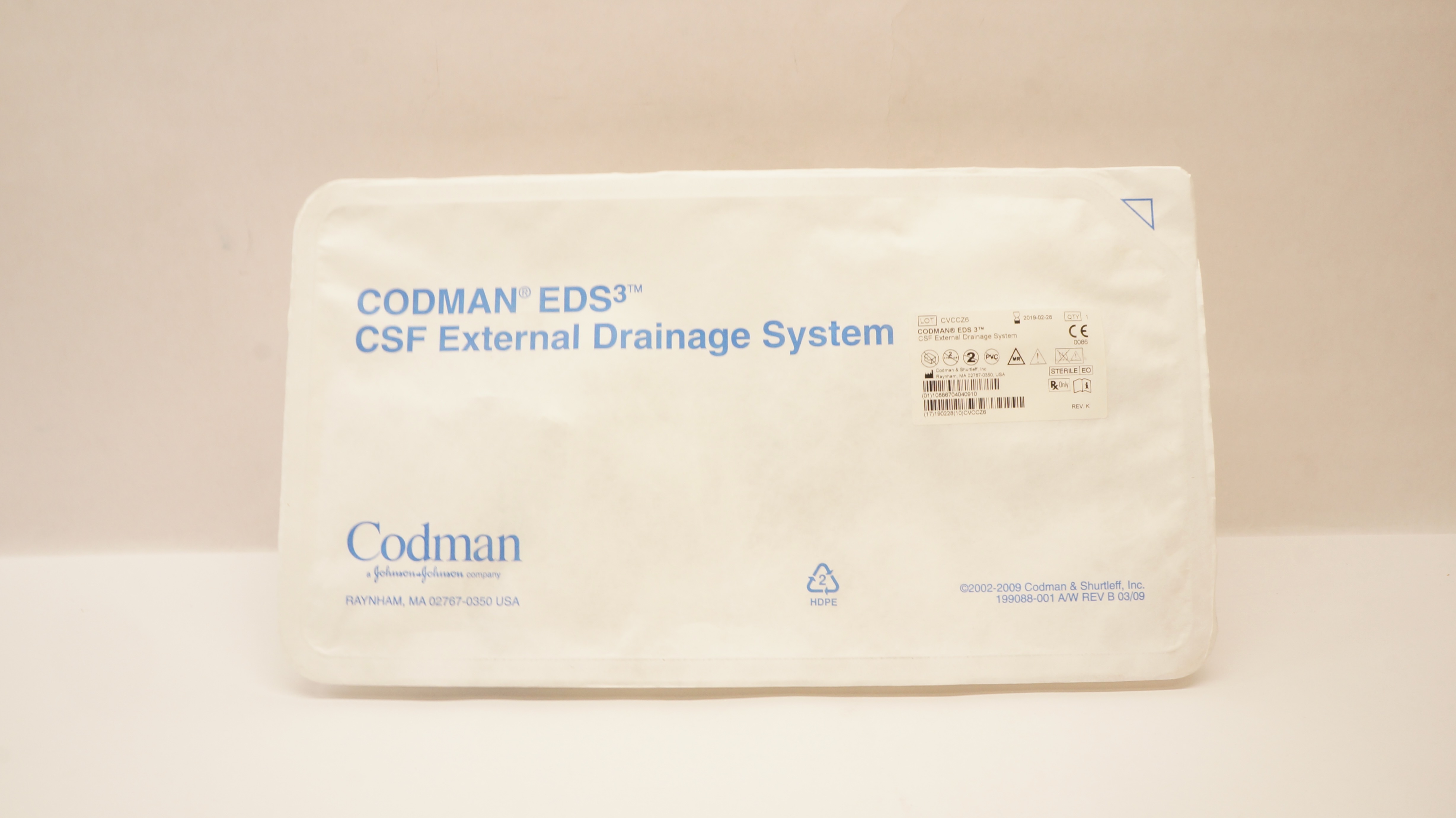 Codman EDS 3 CSF External Drainage System (x)