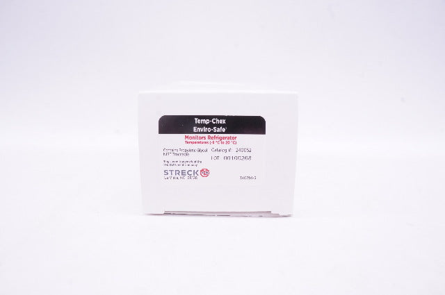 Streck 240052 Temp-Chex Enviro-Safe Monitors Refrigerator